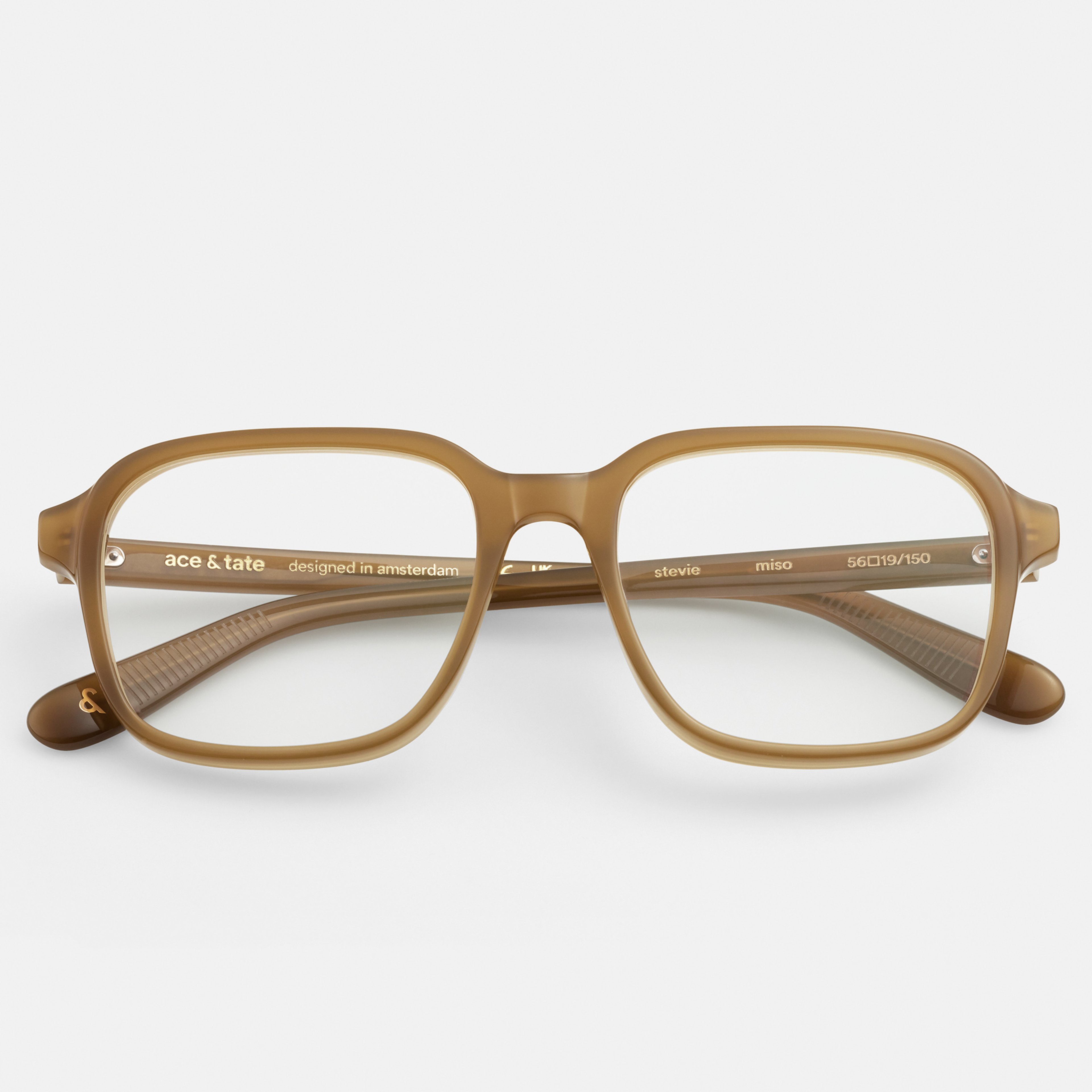 Ace & Tate Optiques | Carrée Acétate in Marron