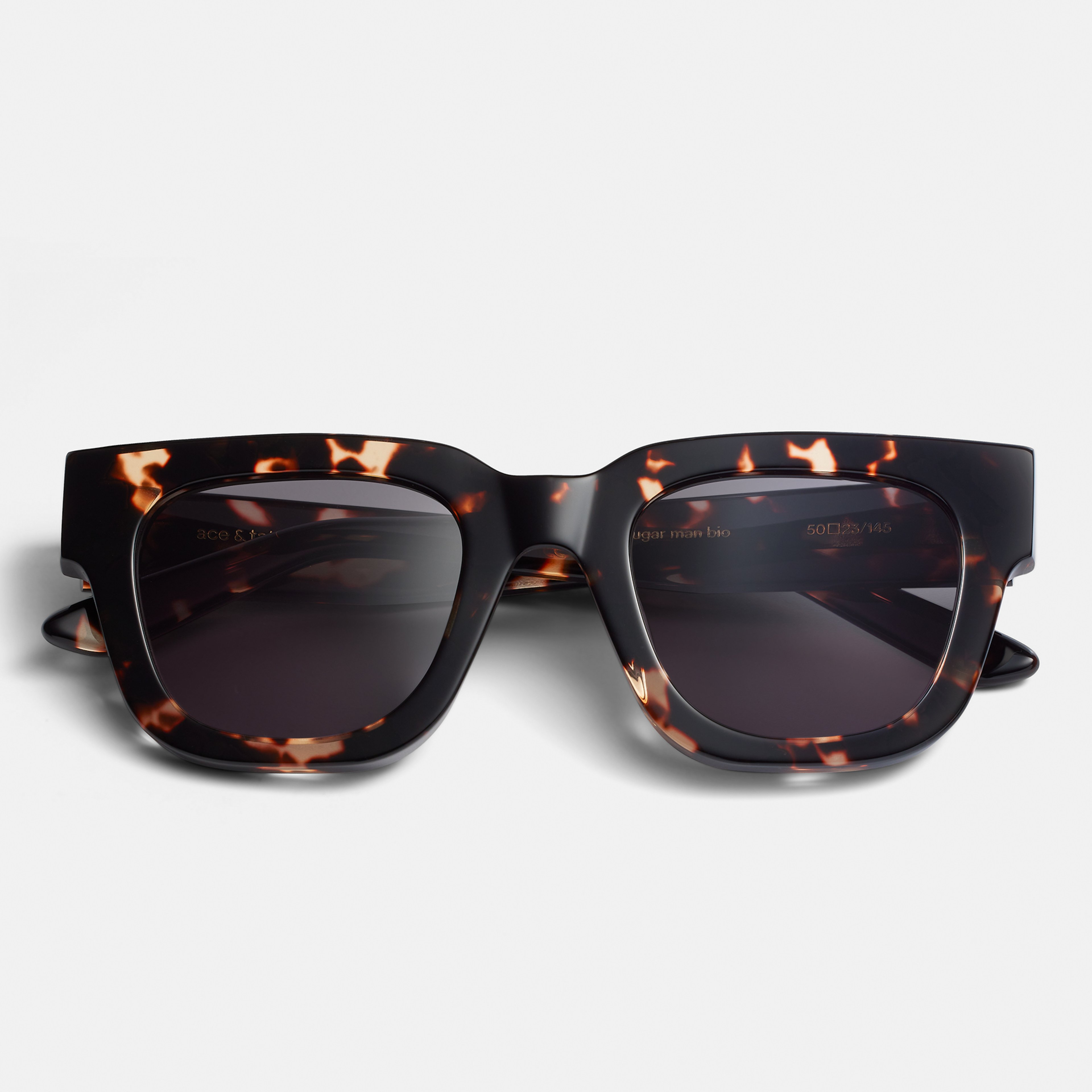 Ace & Tate Sunglasses | Square Acetate in Brown