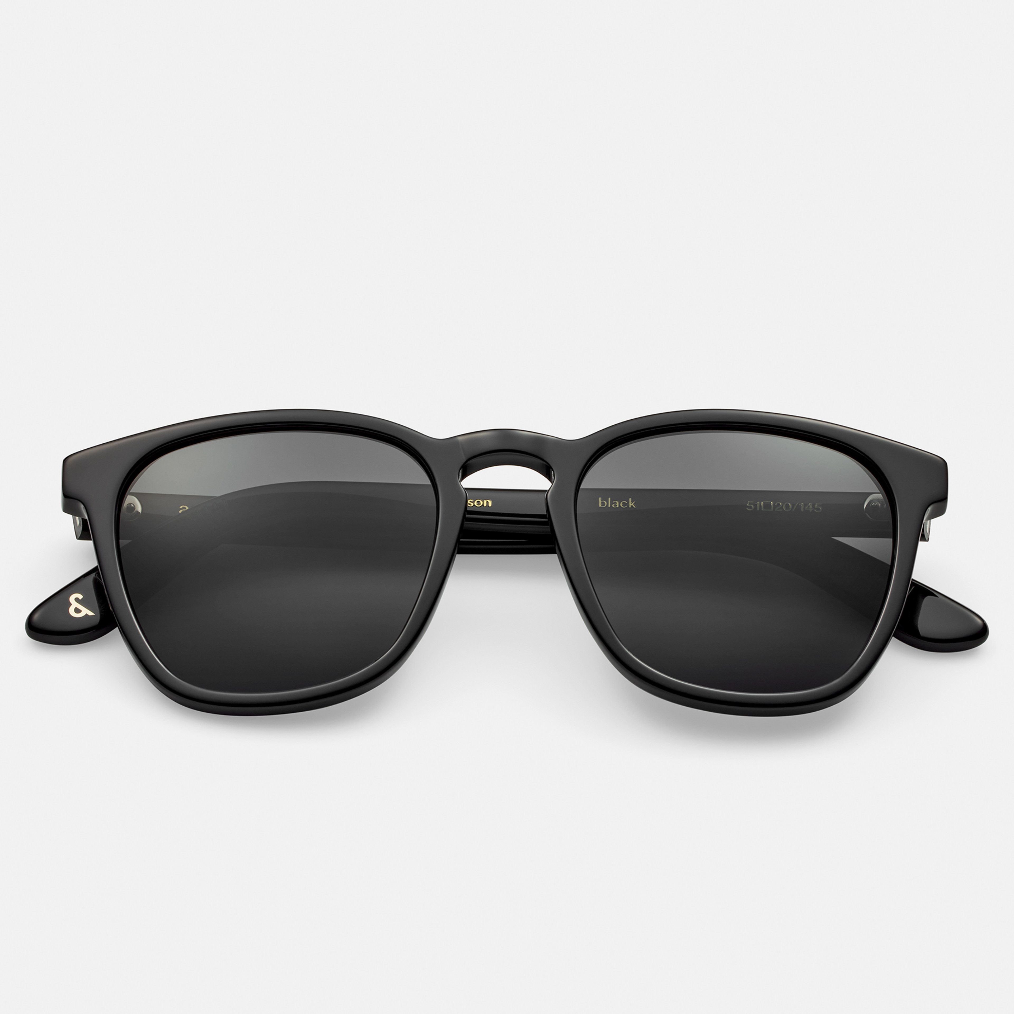 Ace & Tate Sunglasses | Square Acetate in Black