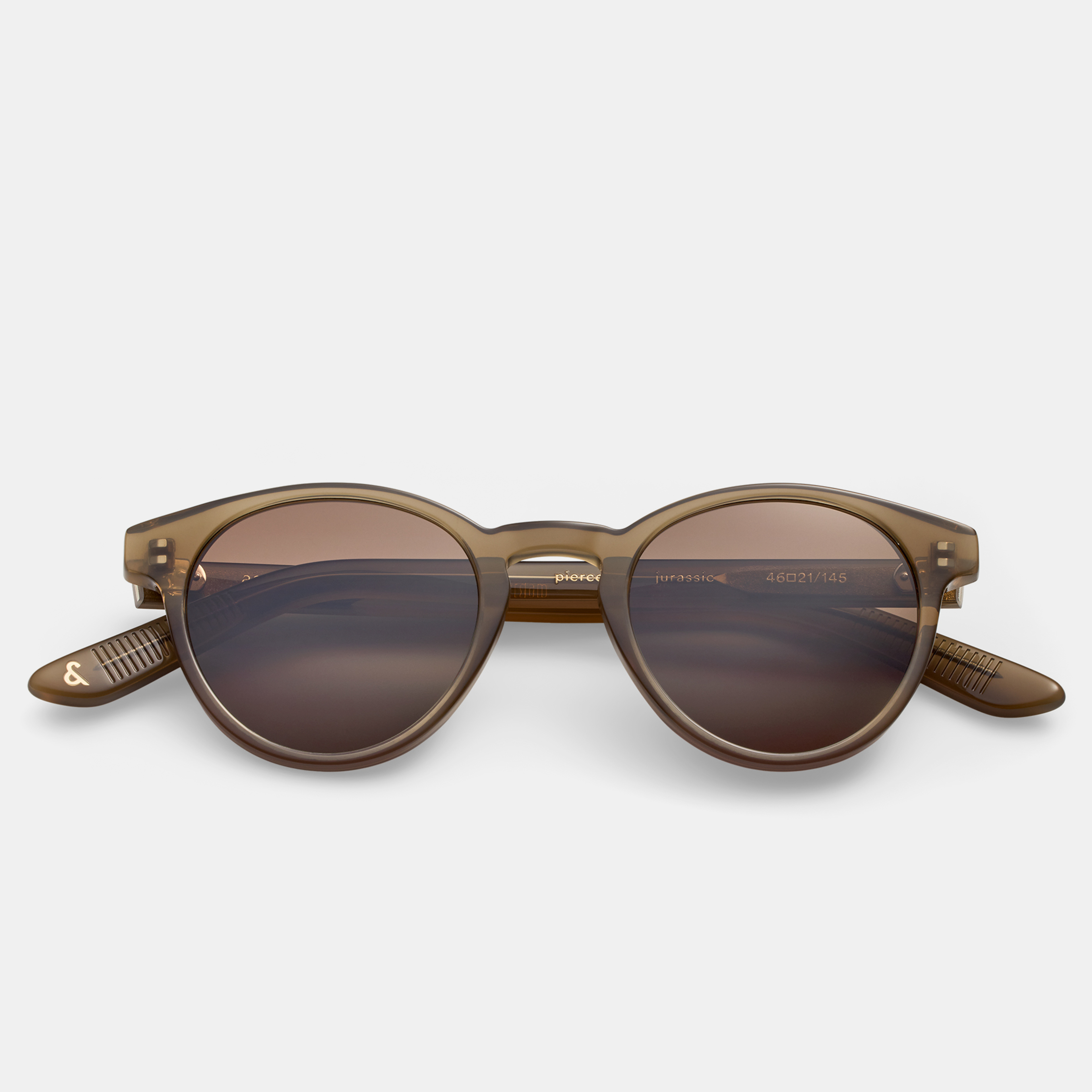 Ace & Tate Sunglasses | Round Acetate in Green