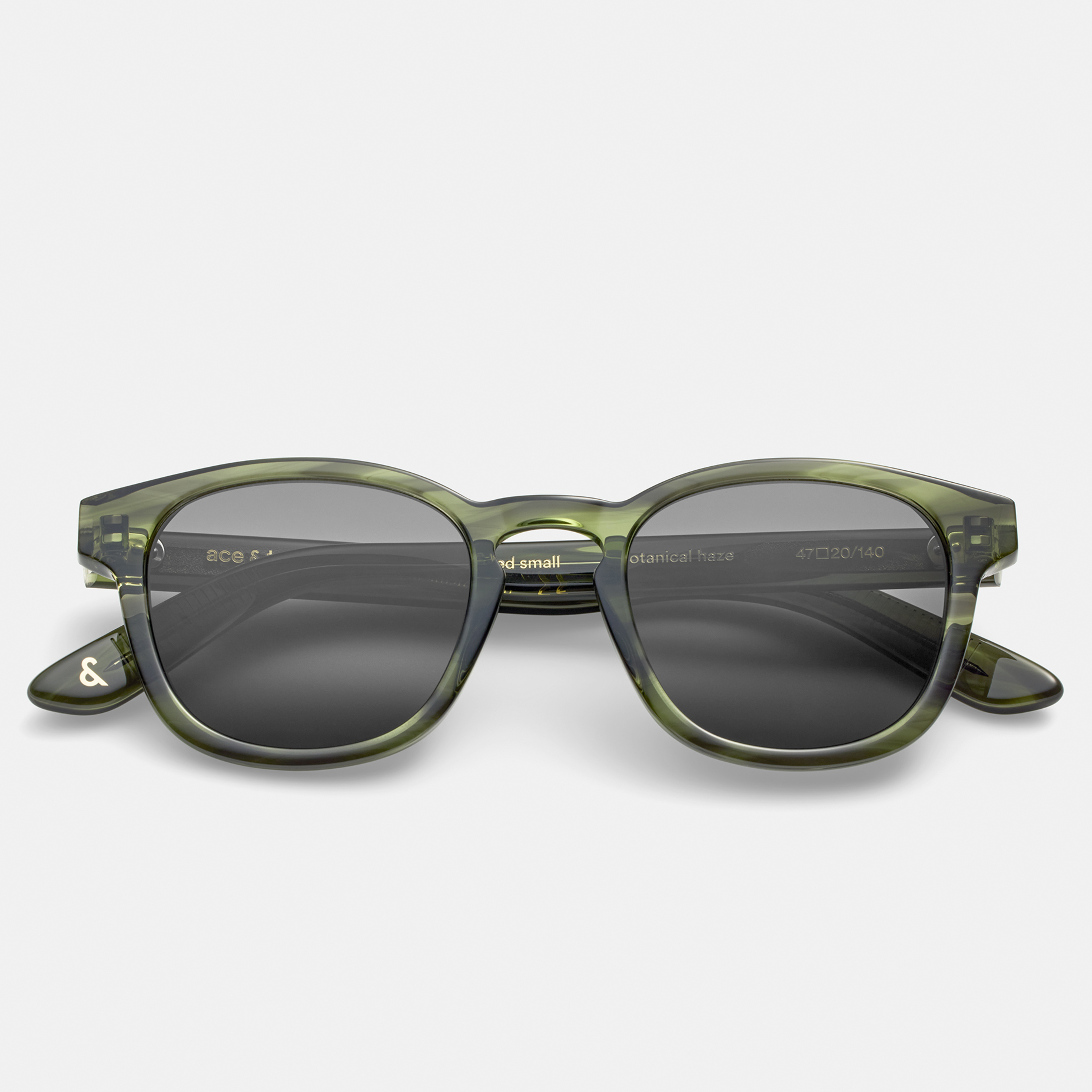 Ace & Tate Sunglasses | Square Acetate in Green