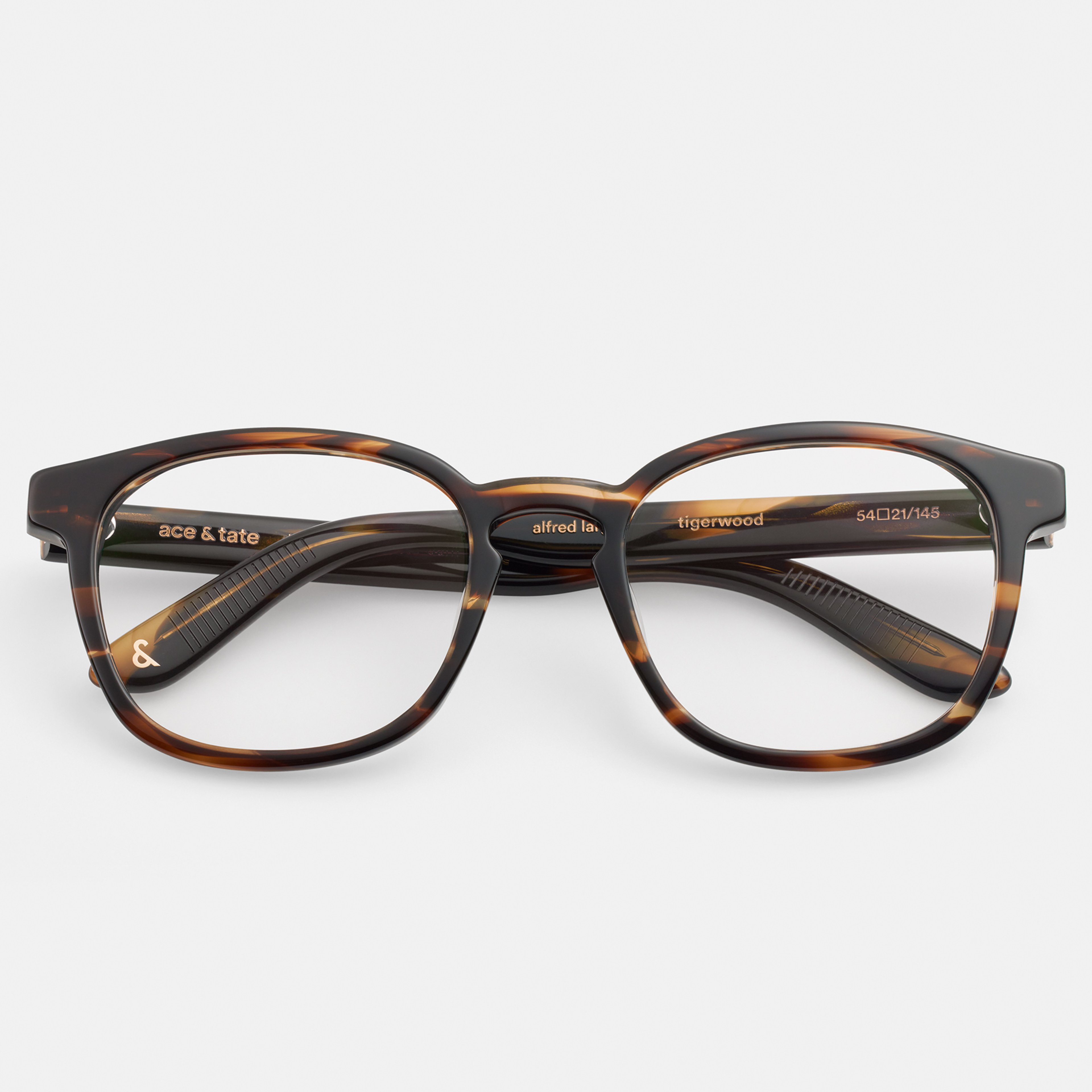Ace & Tate Glasses | Square Acetate in Black, Brown, multicolor, Orange, Yellow