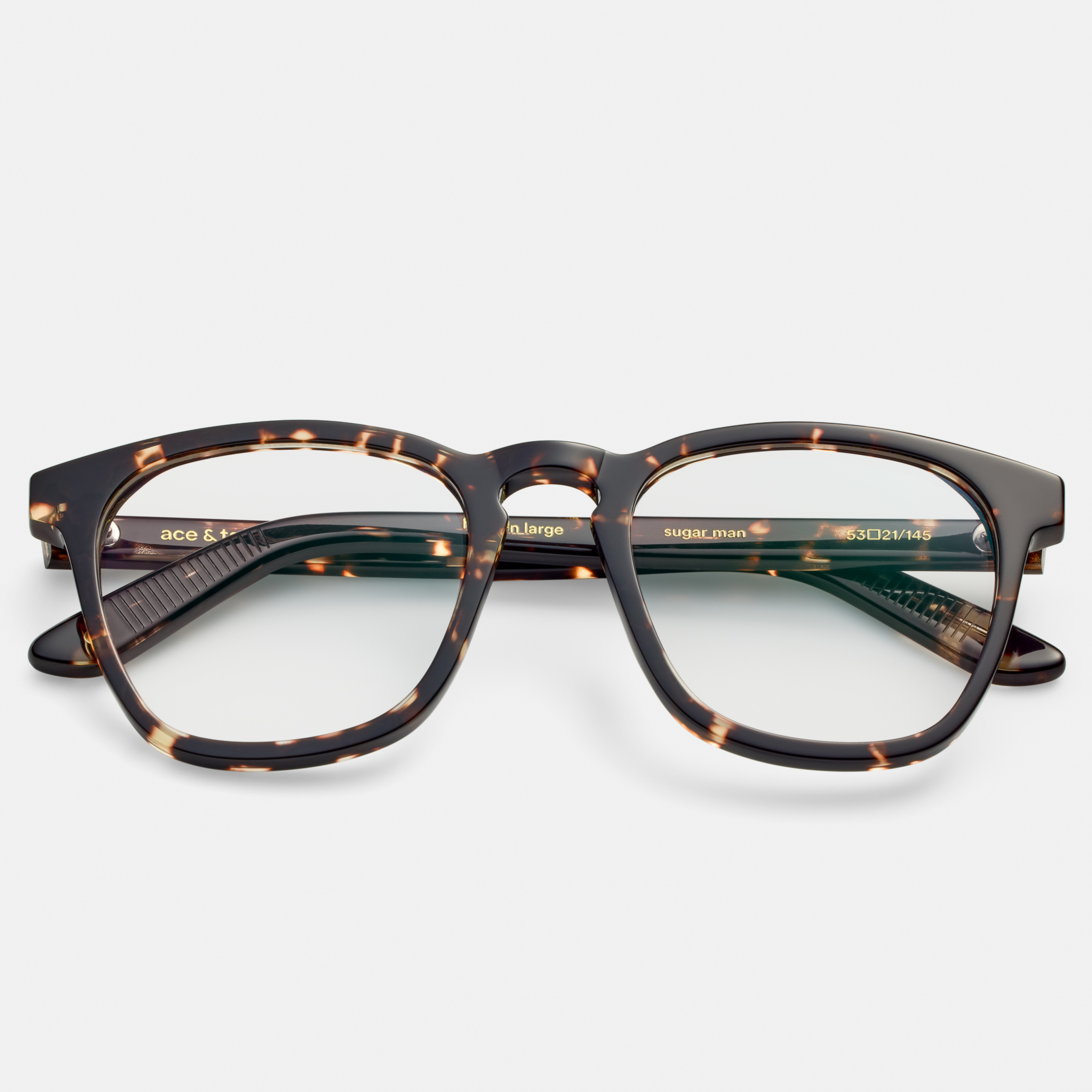 Ace & Tate Glasses | Square Acetate in 