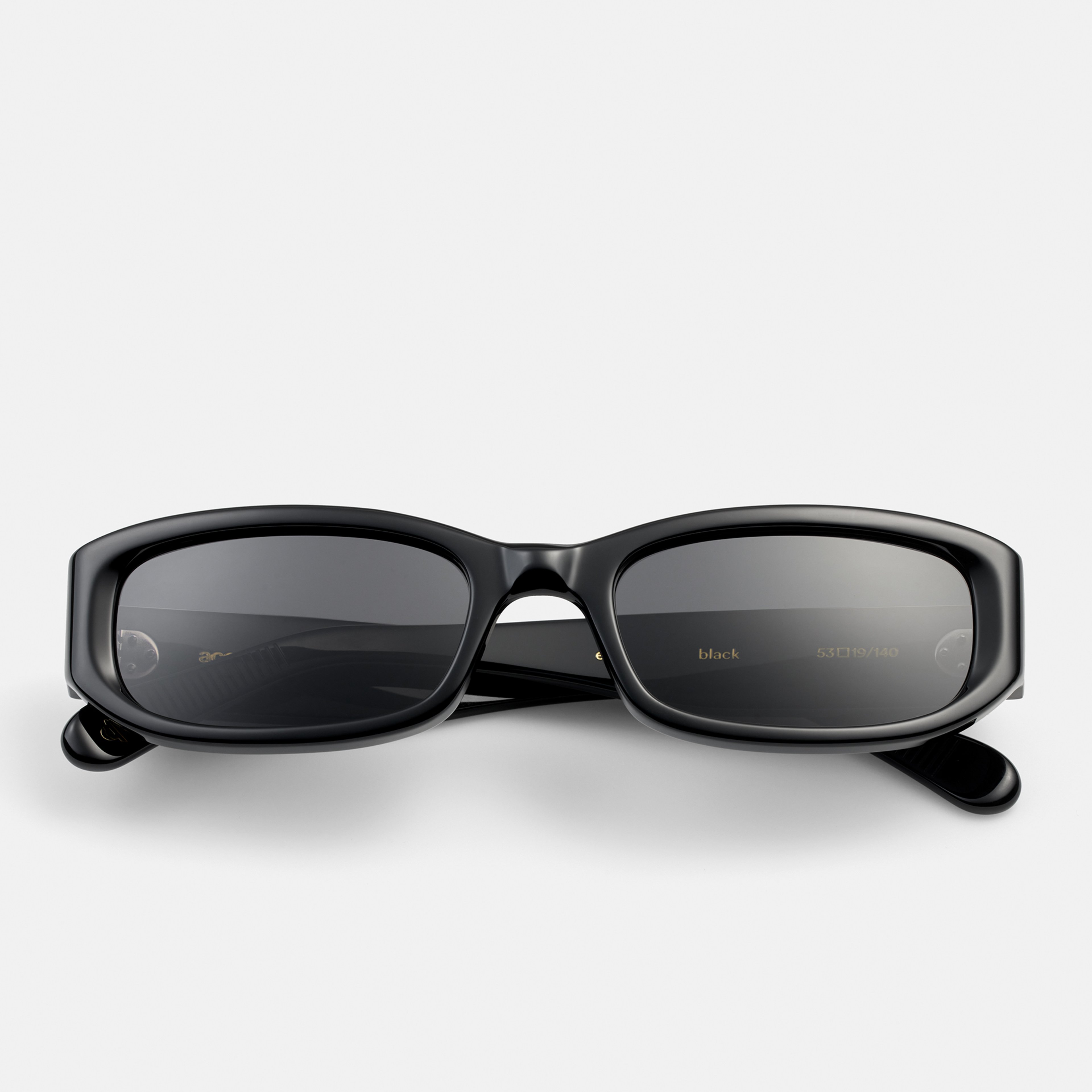 Ace & Tate Sunglasses | Rectangle Acetate in Black