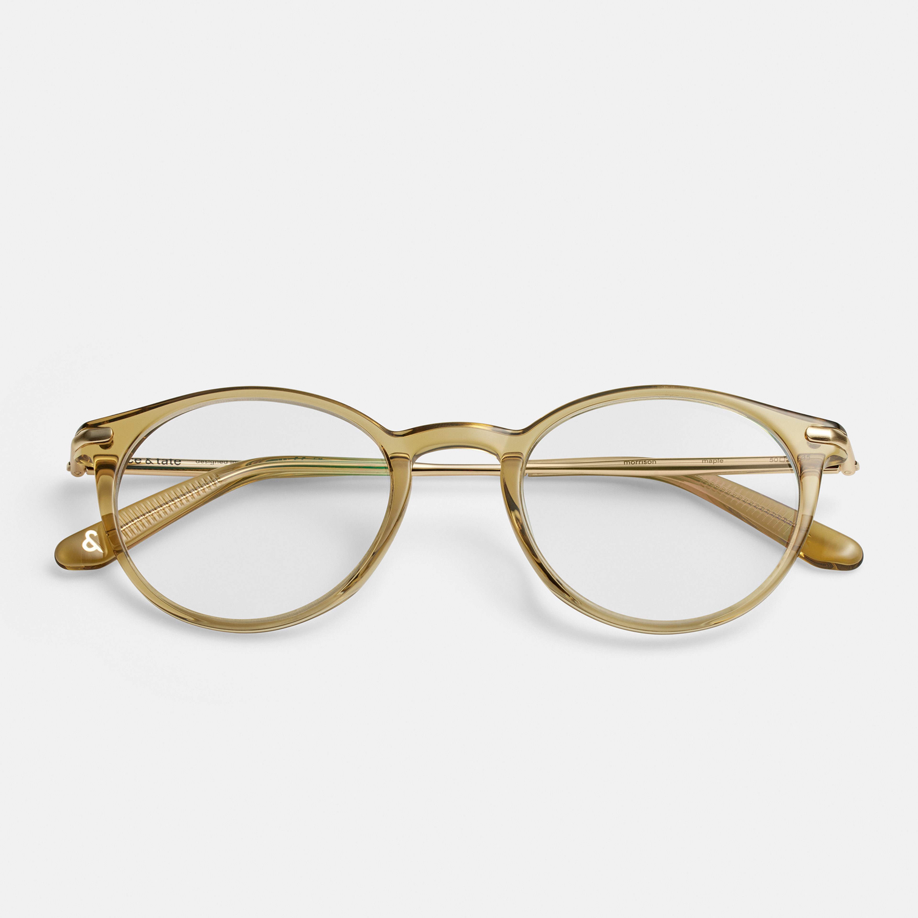 Ace & Tate Morrison Extra Small in Maple Ace & Tate Brillen | Acetat in Braun