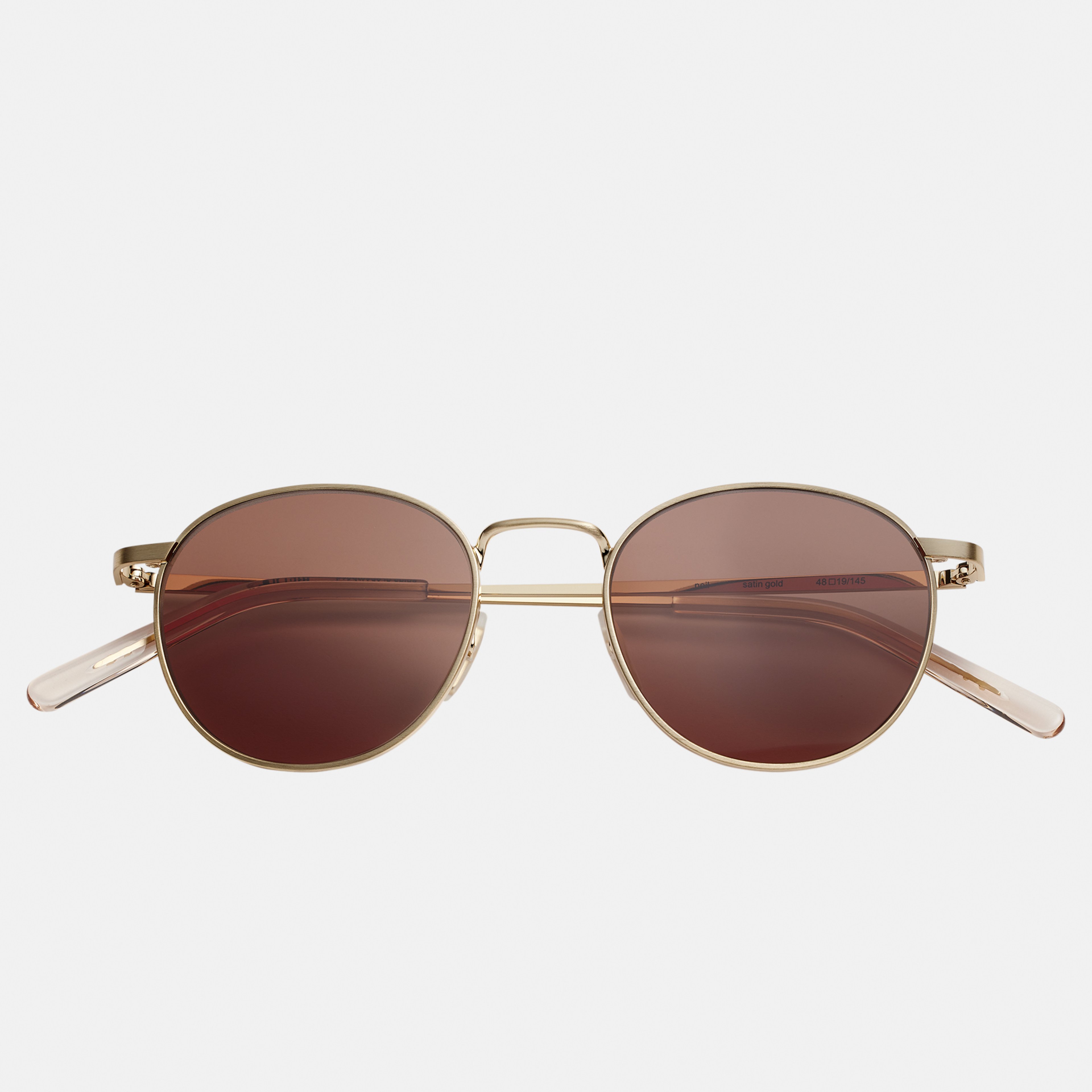 Ace & Tate Solaires | Ronde métal in Or