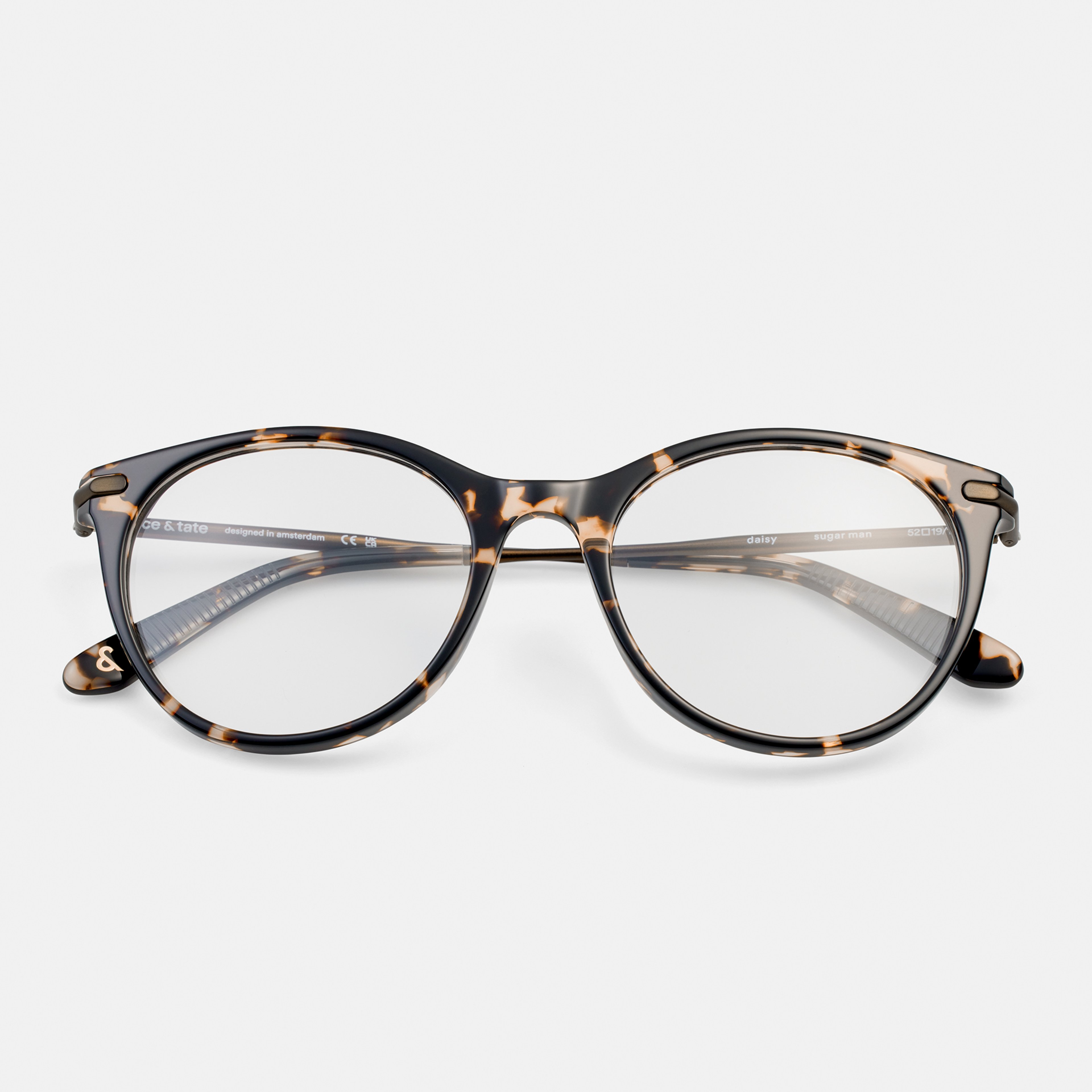 Ace & Tate Glasses |  Acetate in Brown