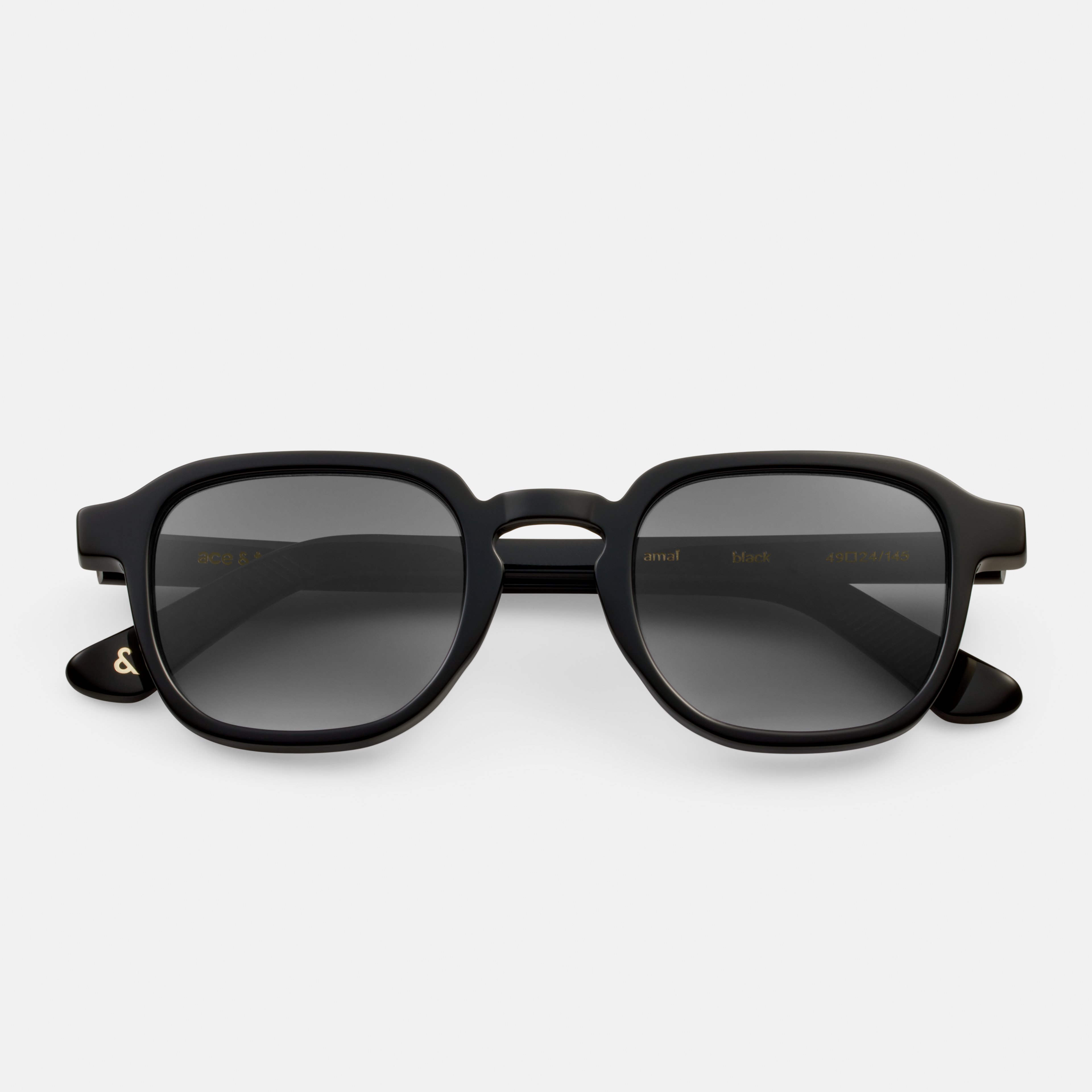 Ace & Tate Sunglasses |  Acetate in Black