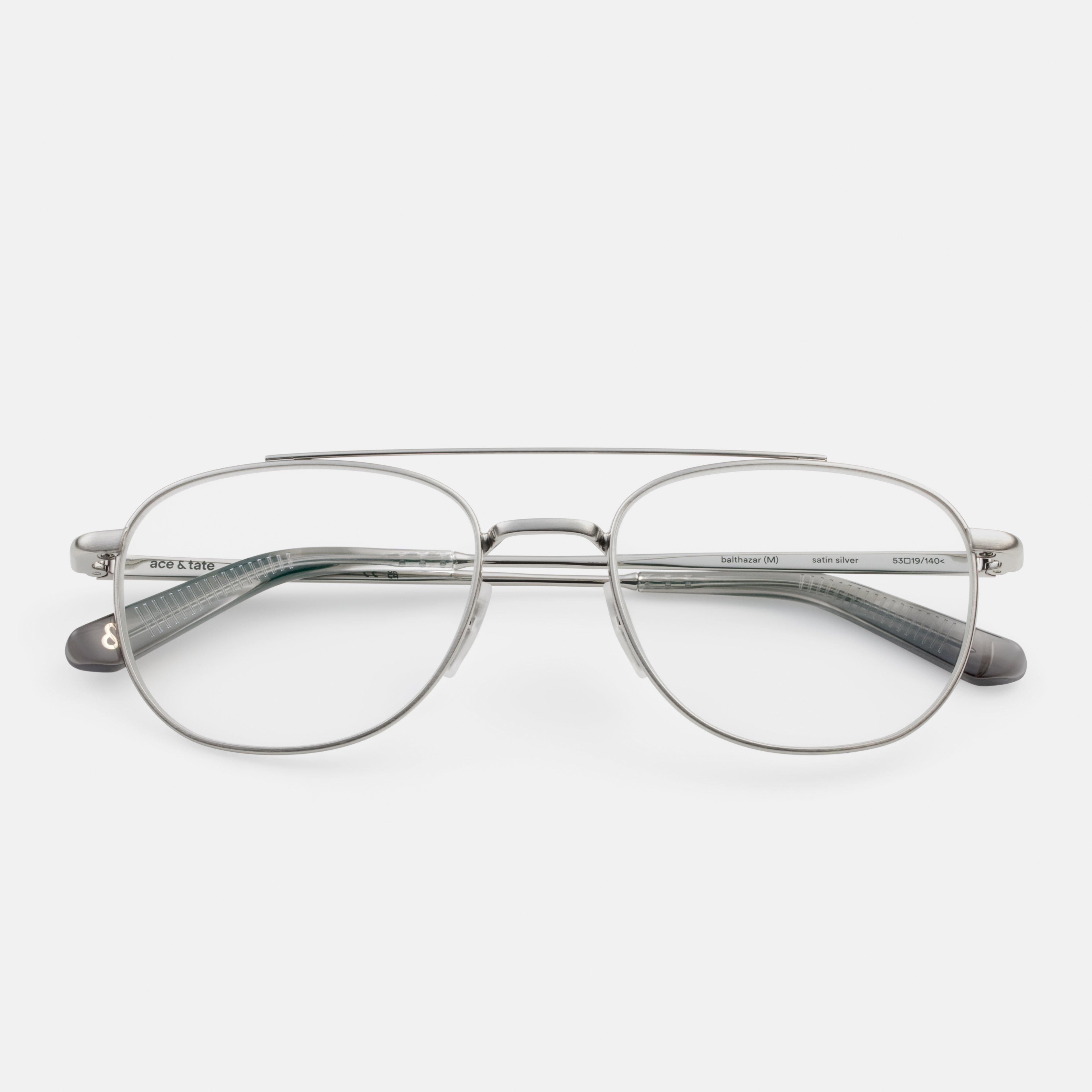 Ace & Tate Brillen |  Metall in Silber