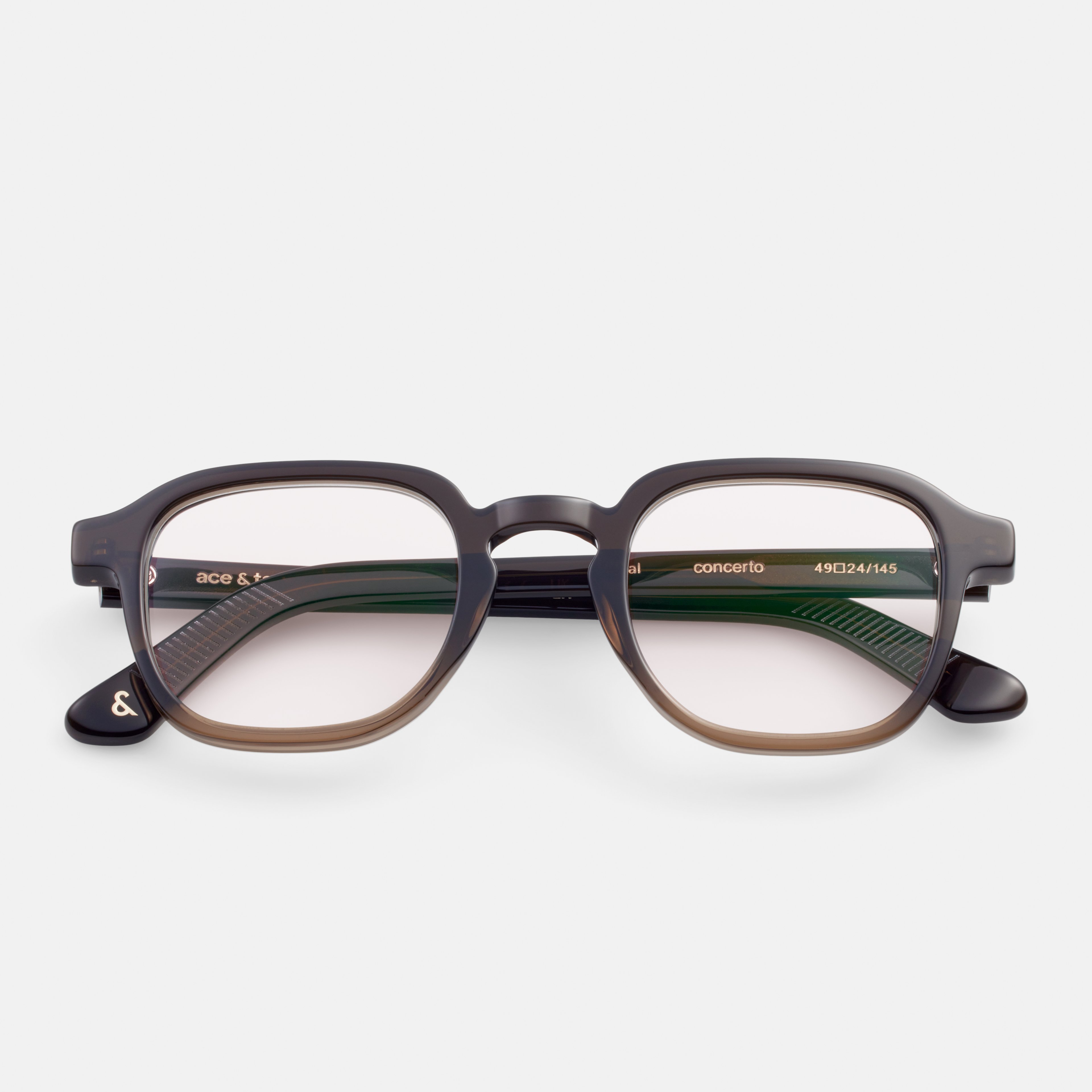 Ace & Tate Brillen |  Acetat in Braun