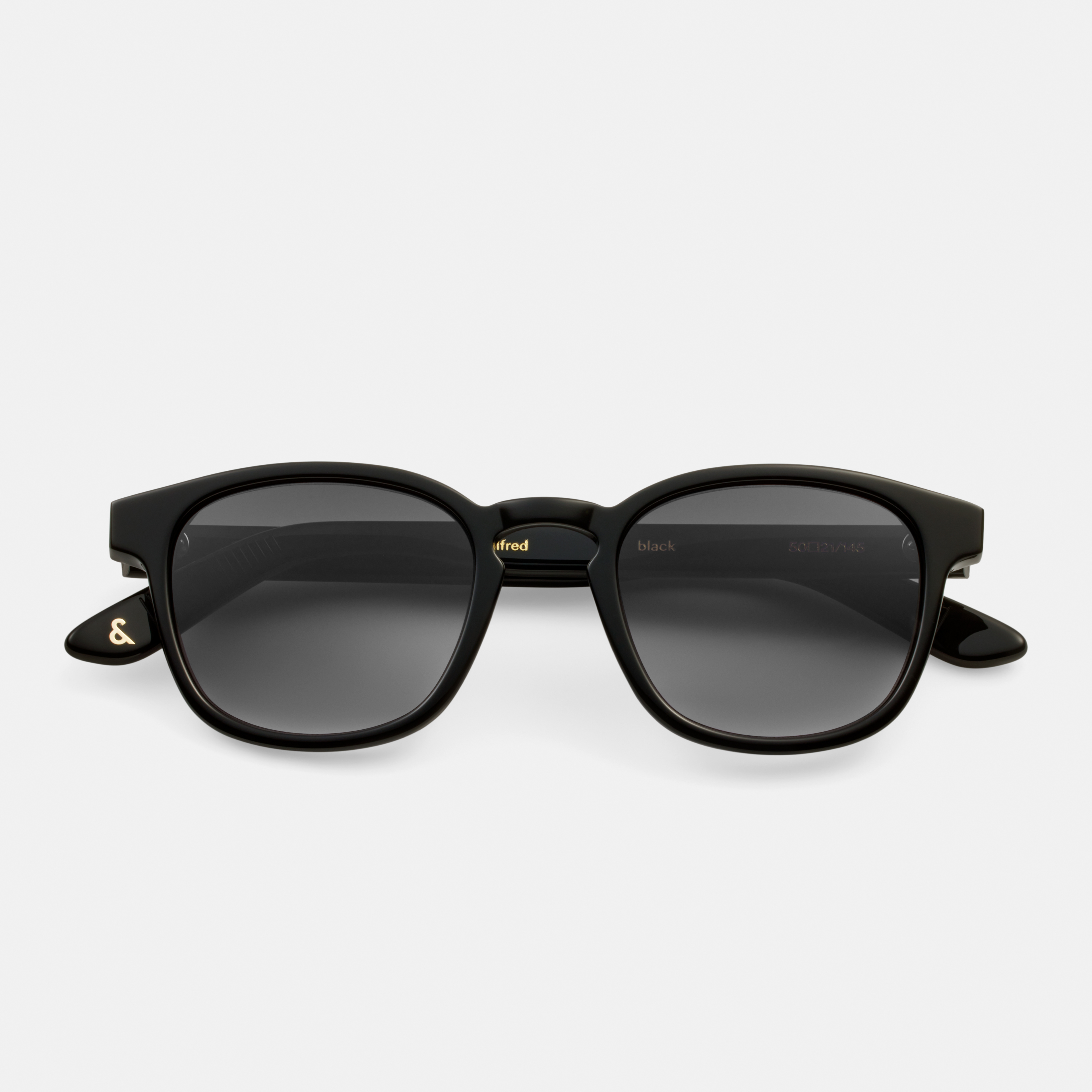 Ace & Tate Sunglasses | Square Acetate in Black