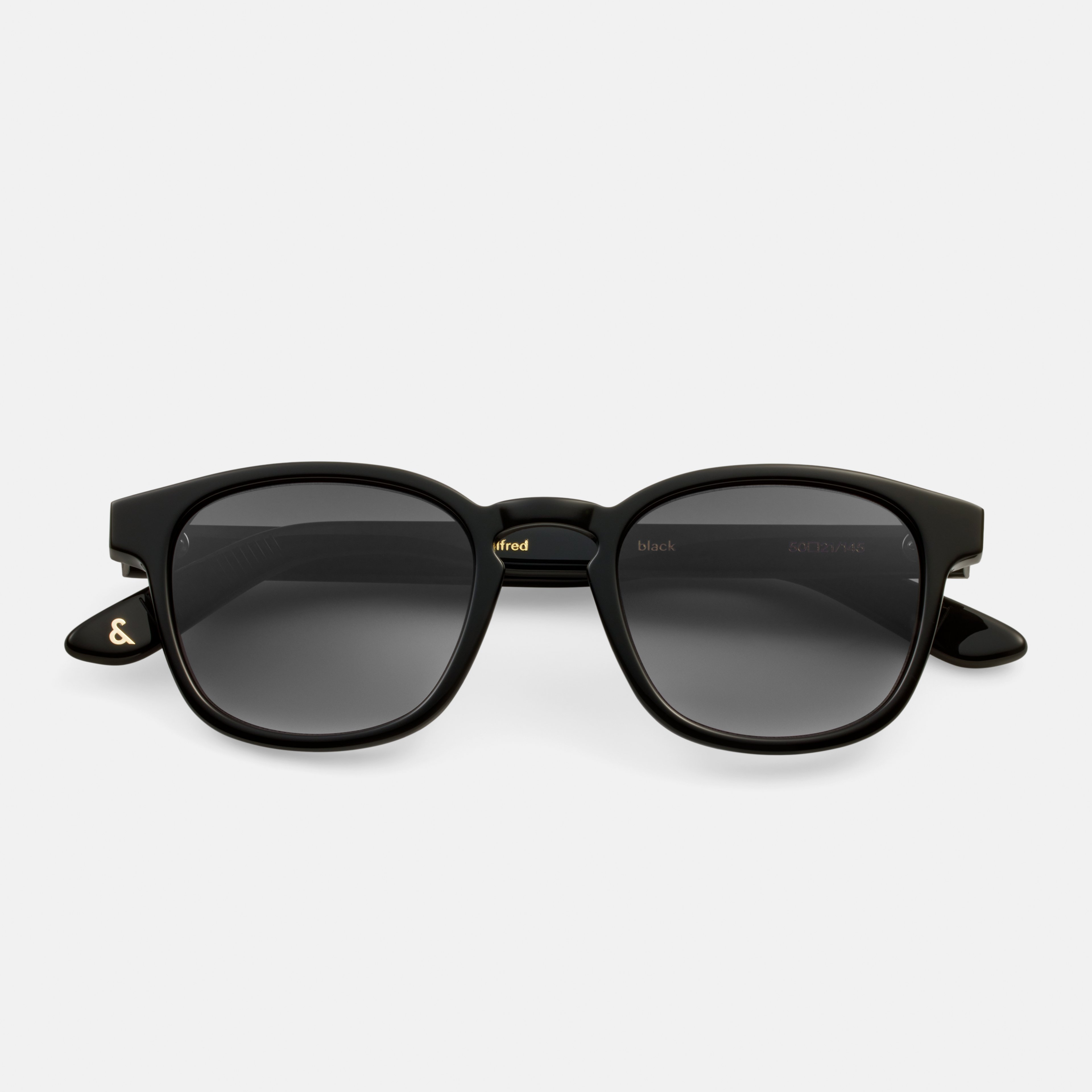 Ace & Tate Sunglasses | Square Acetate in Black