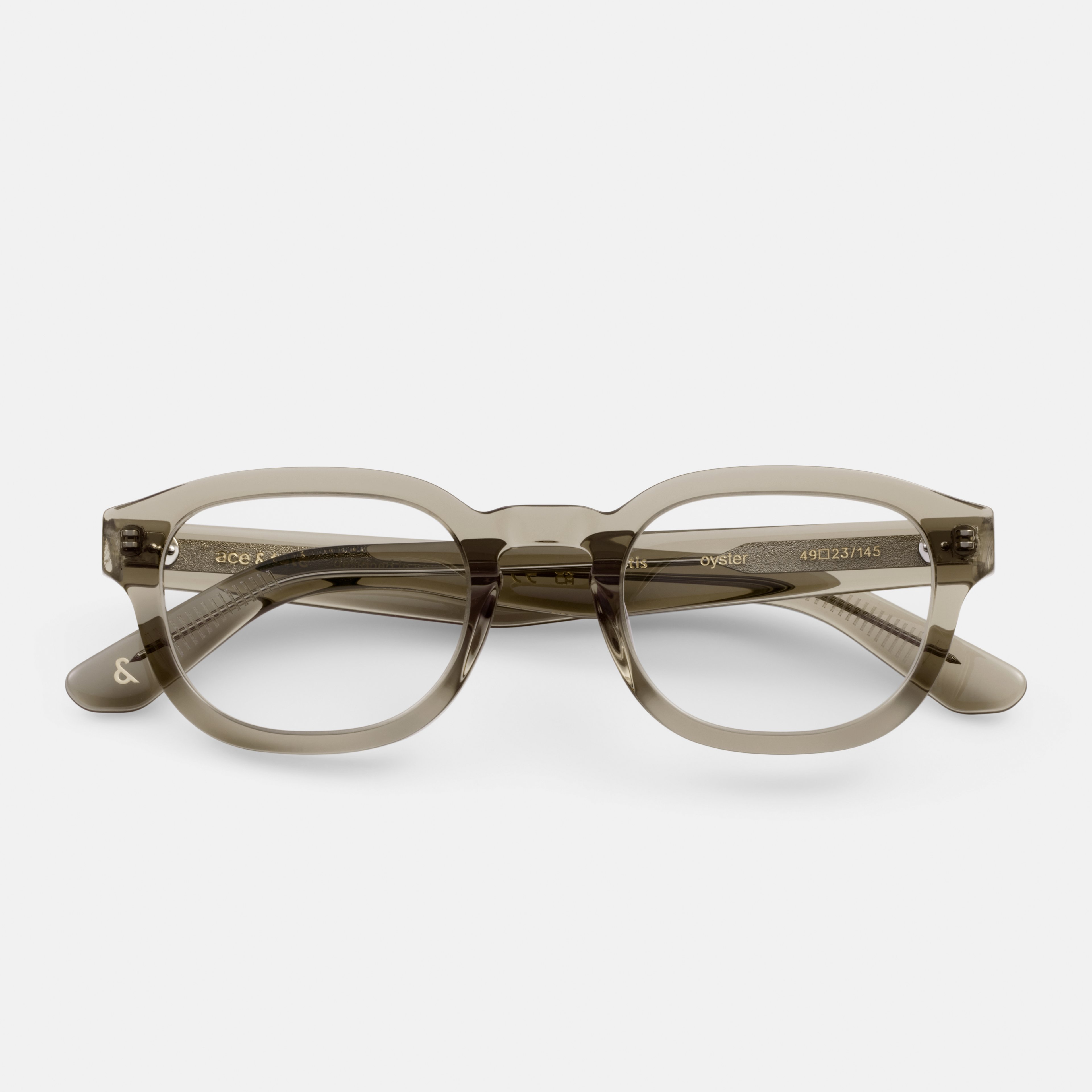 Ace & Tate Optiques | Ronde Acétate in Gris