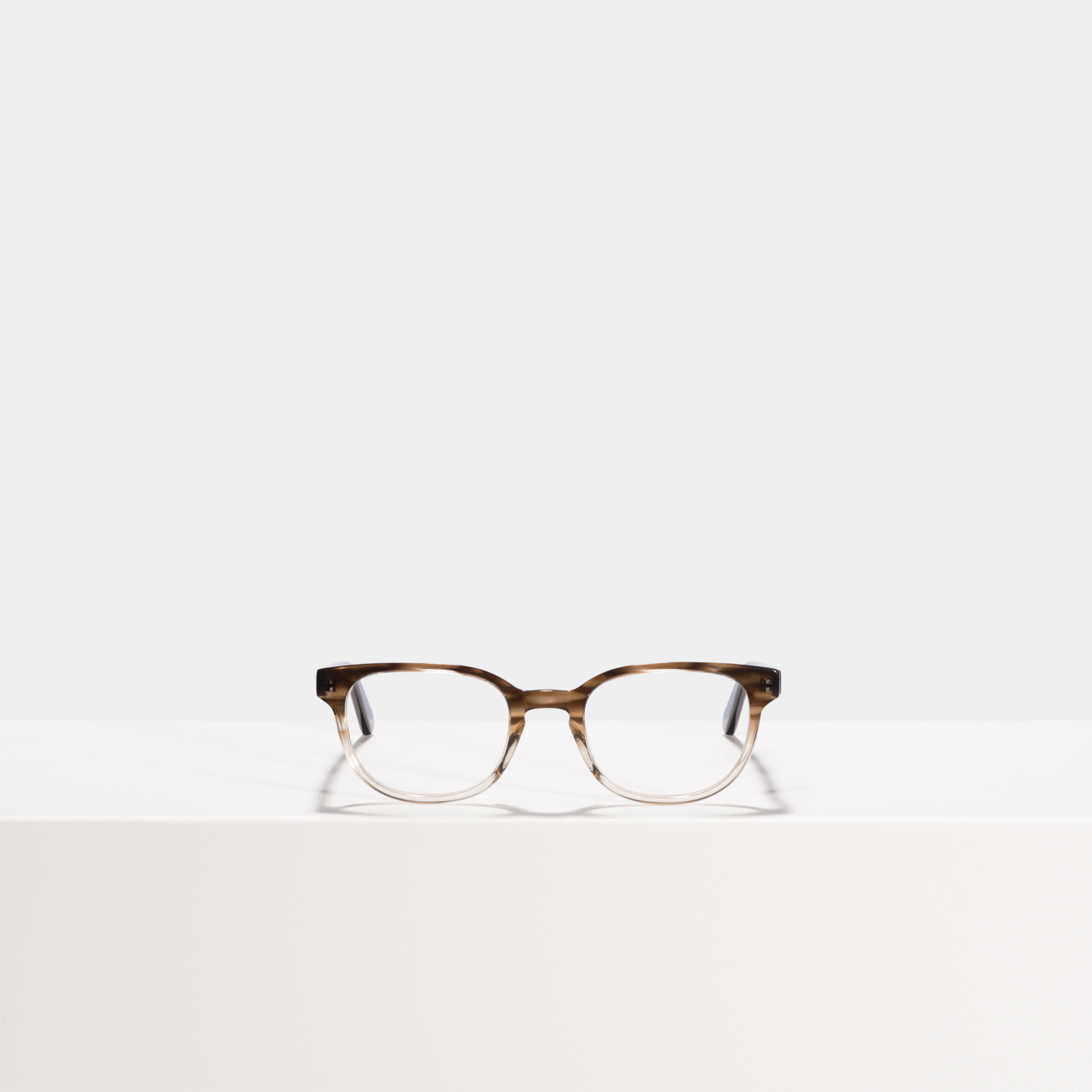 Ace & Tate Optiques | oval Acétate in Marron, Clair