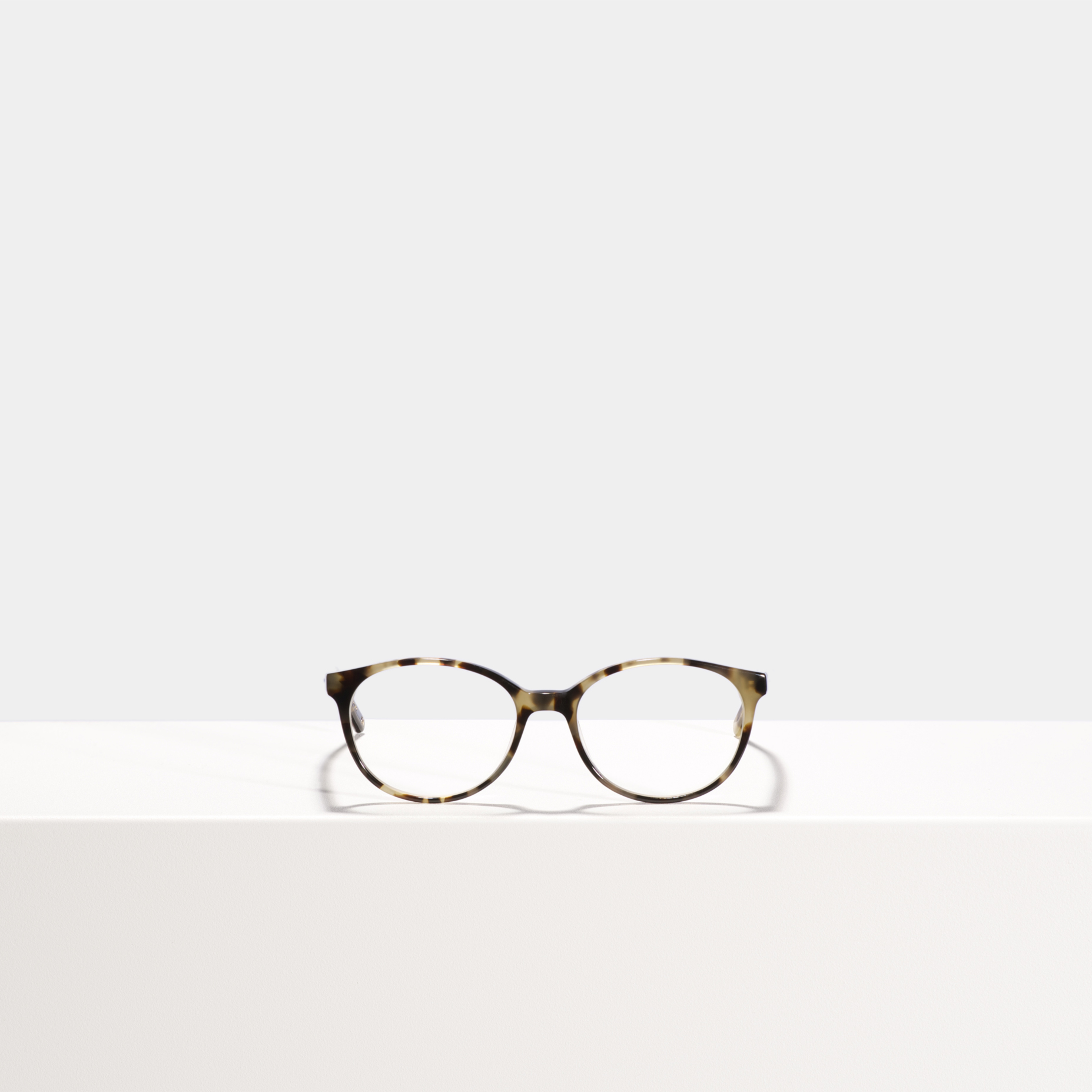 Ace & Tate Nina in Autumn Leaves Ace & Tate Glasses | Oval Acetate in Beige, Brown