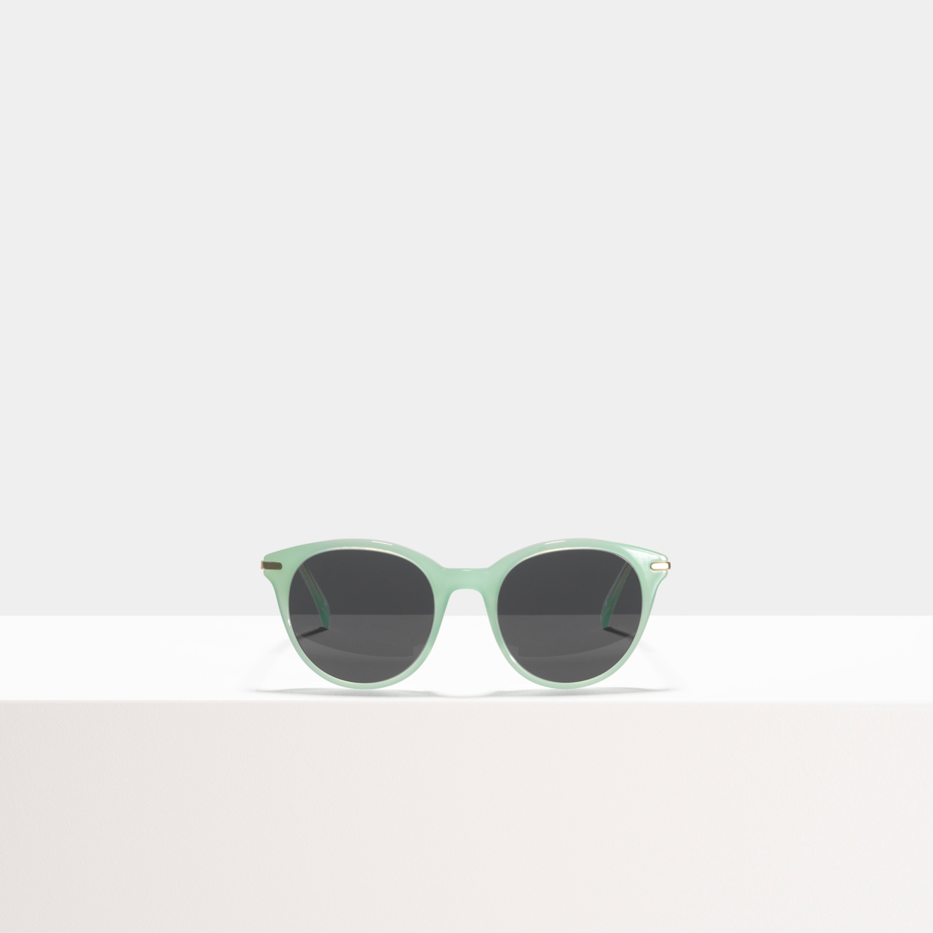 Ace & Tate Gafas de sol | redonda combinación in Verde