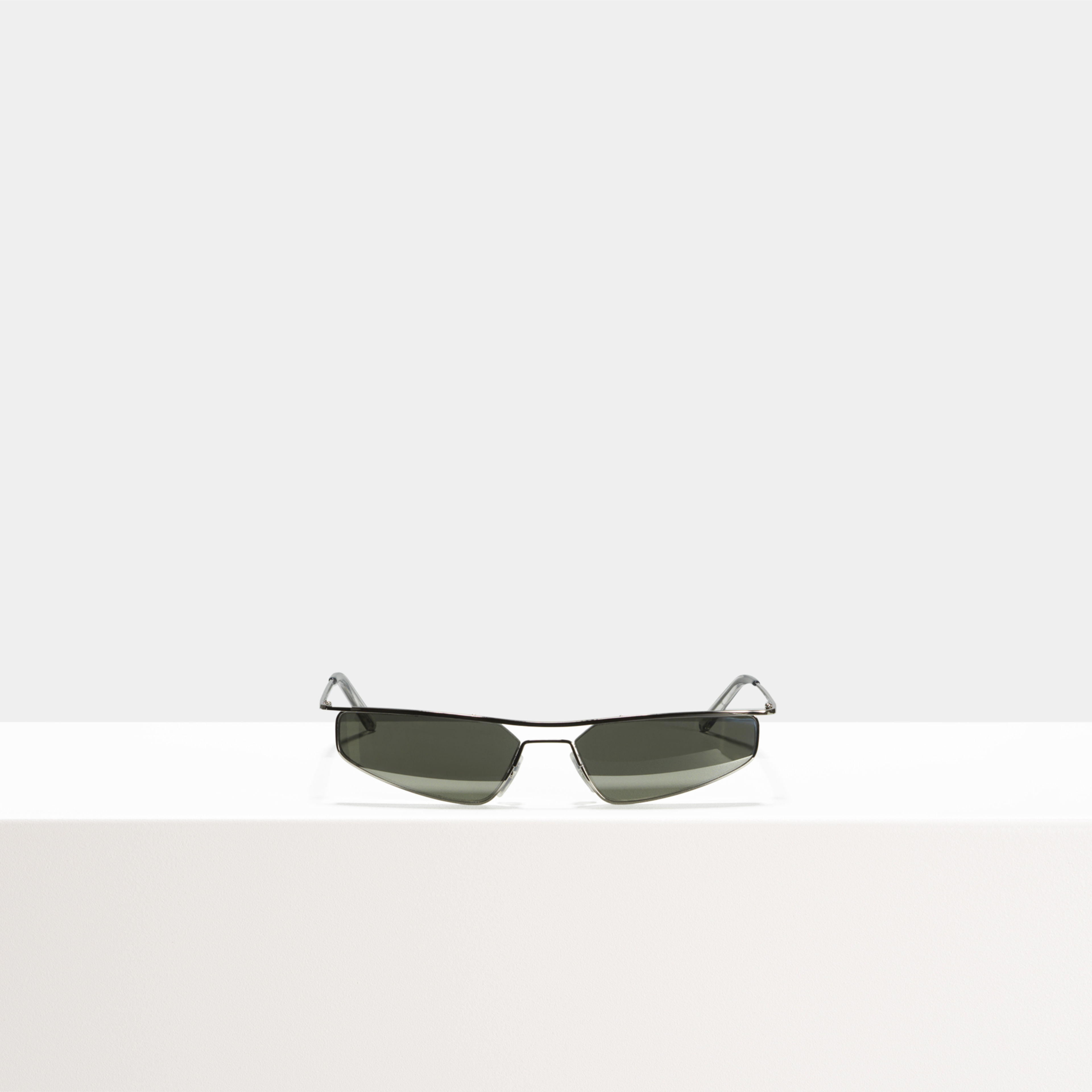 Ace & Tate Sunglasses | rectangle Metal in Silver
