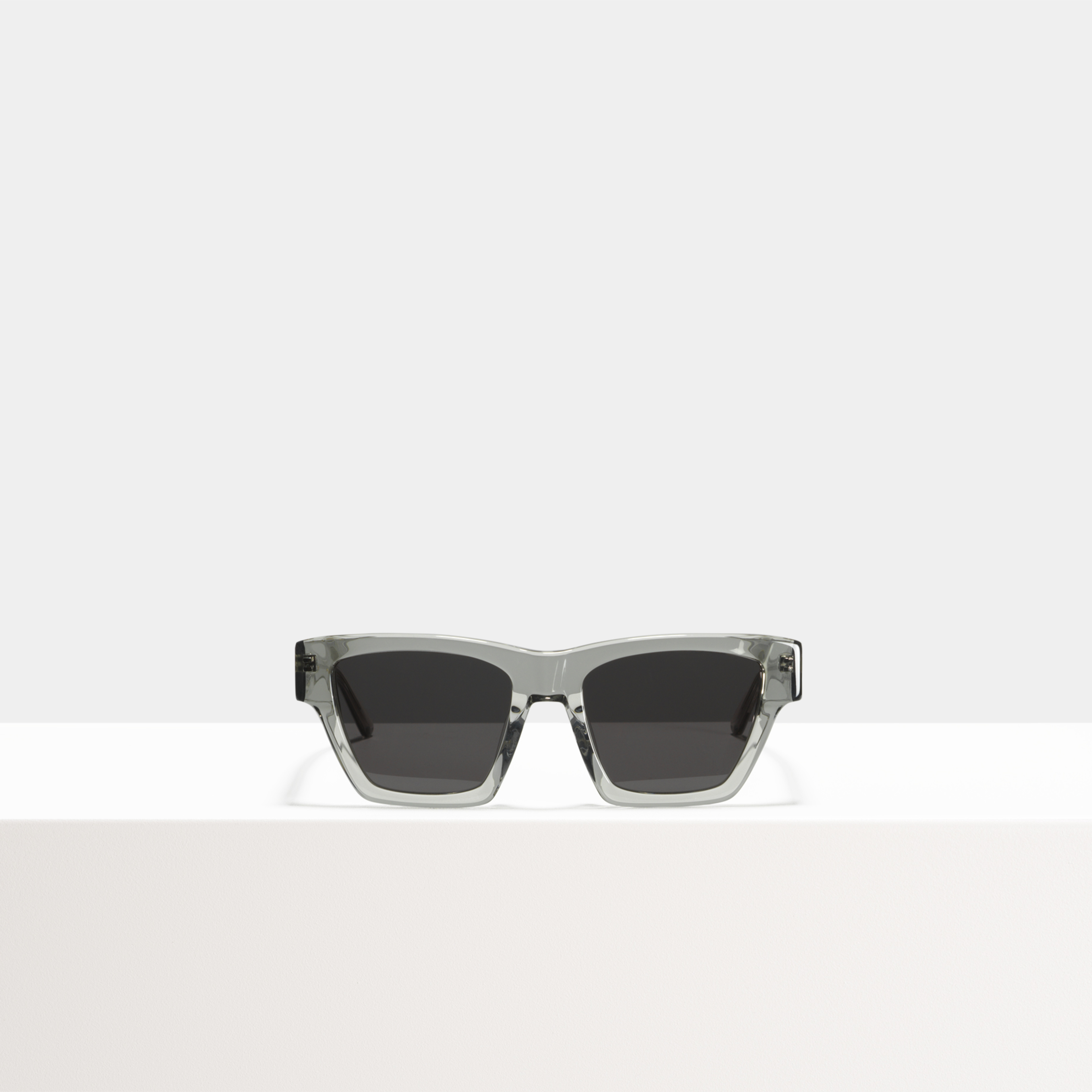 Ace & Tate Gafas de sol | cuadrada Acetato in Transparente, Gris