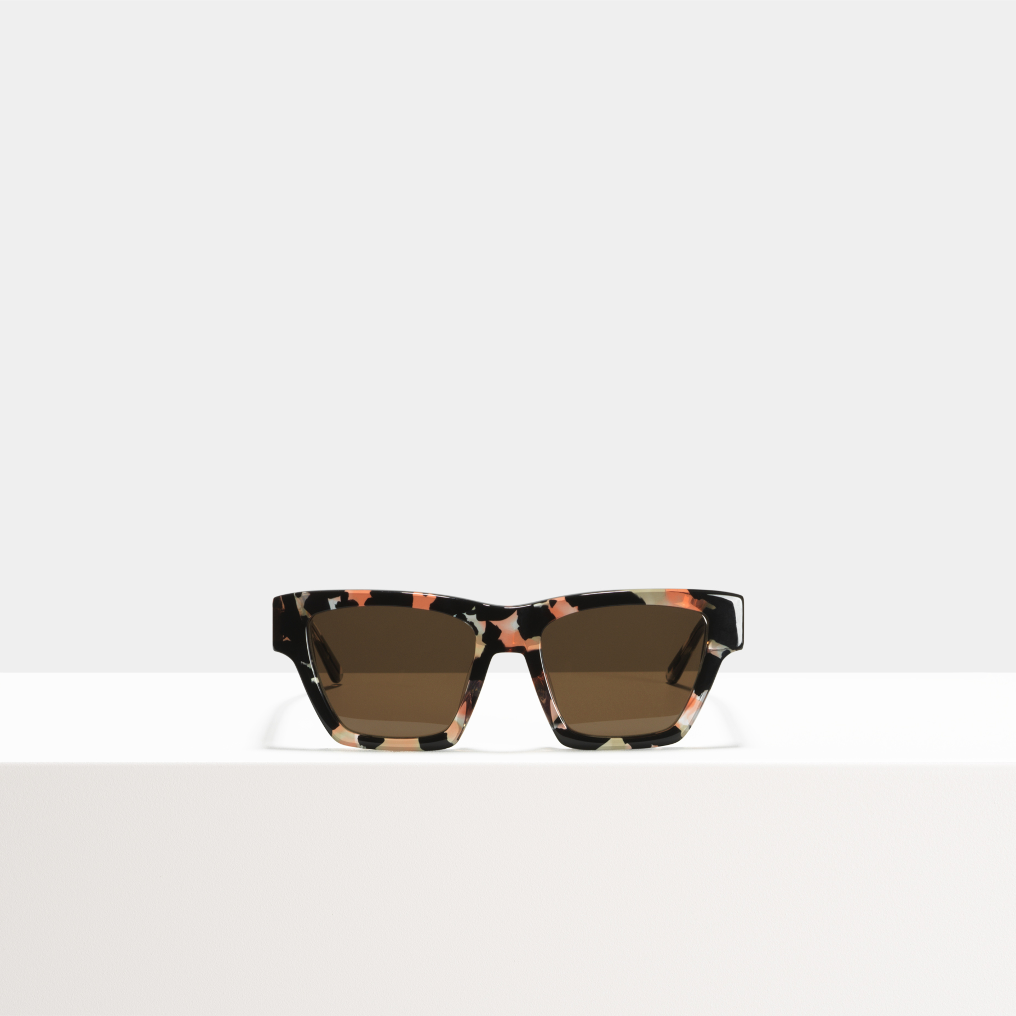 Ace & Tate Solaires | carrée Acétate in Rose