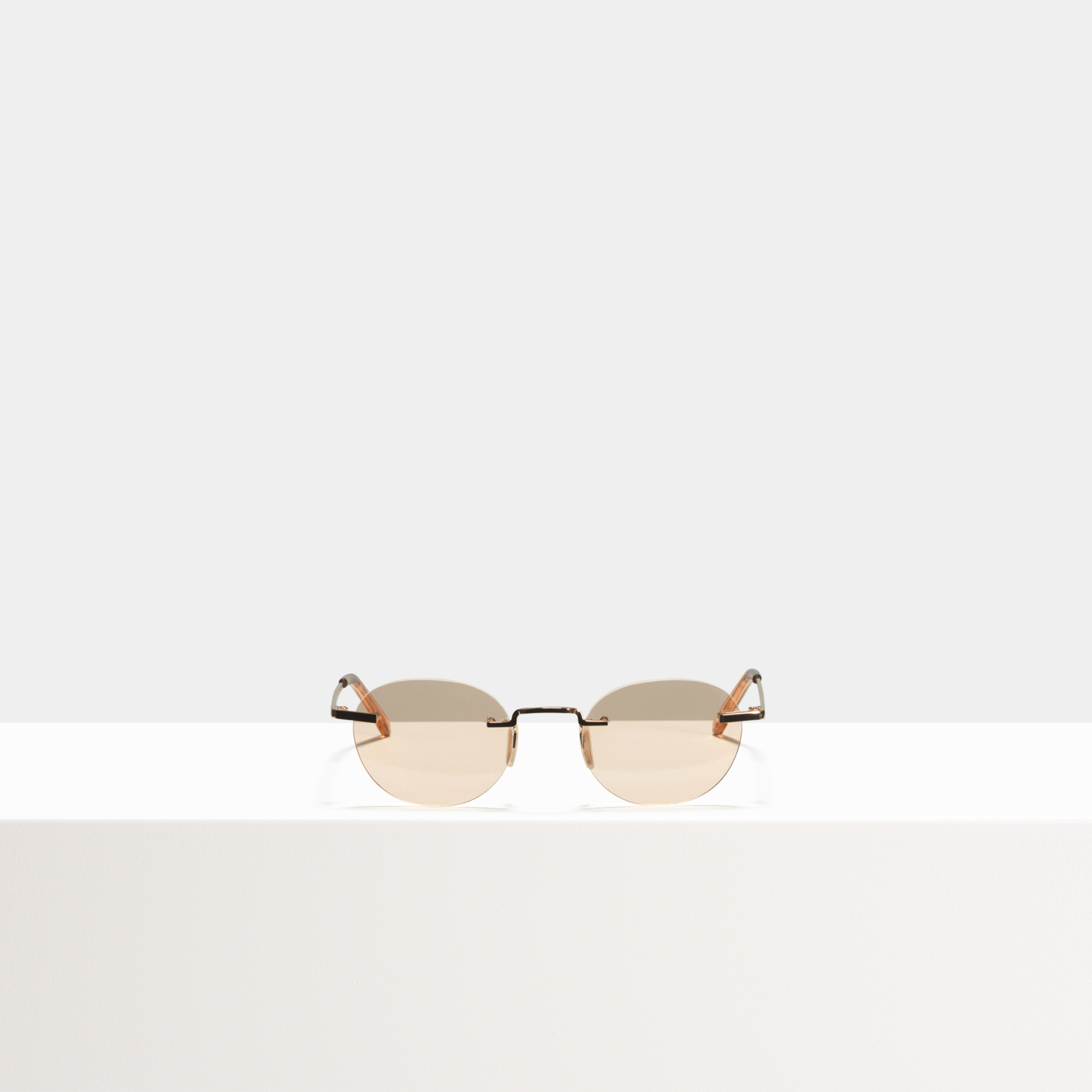 Ace & Tate Solaires | oval titane in Orange