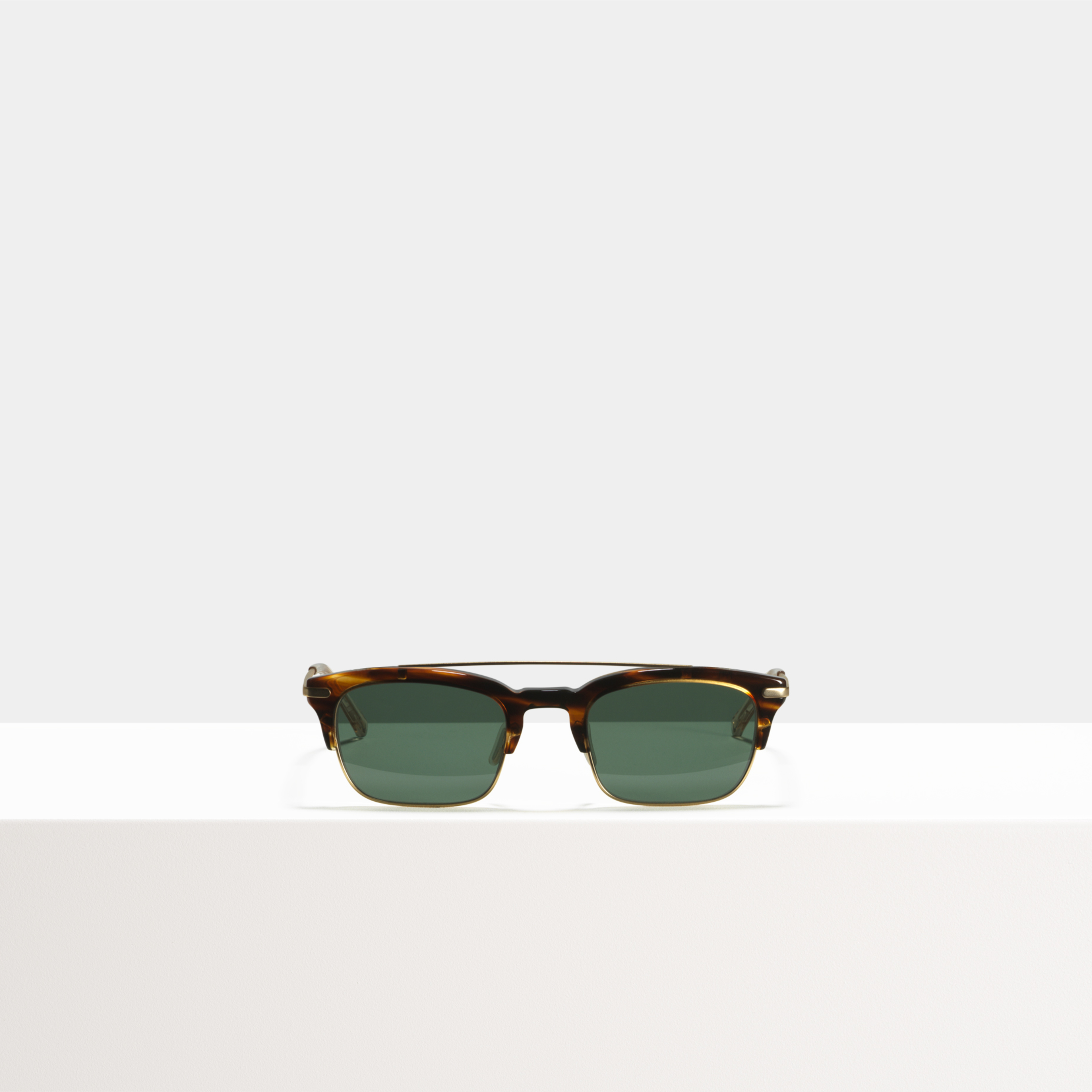 Ace & Tate Gafas de sol | rectangulares combinación in Marrón, Naranja