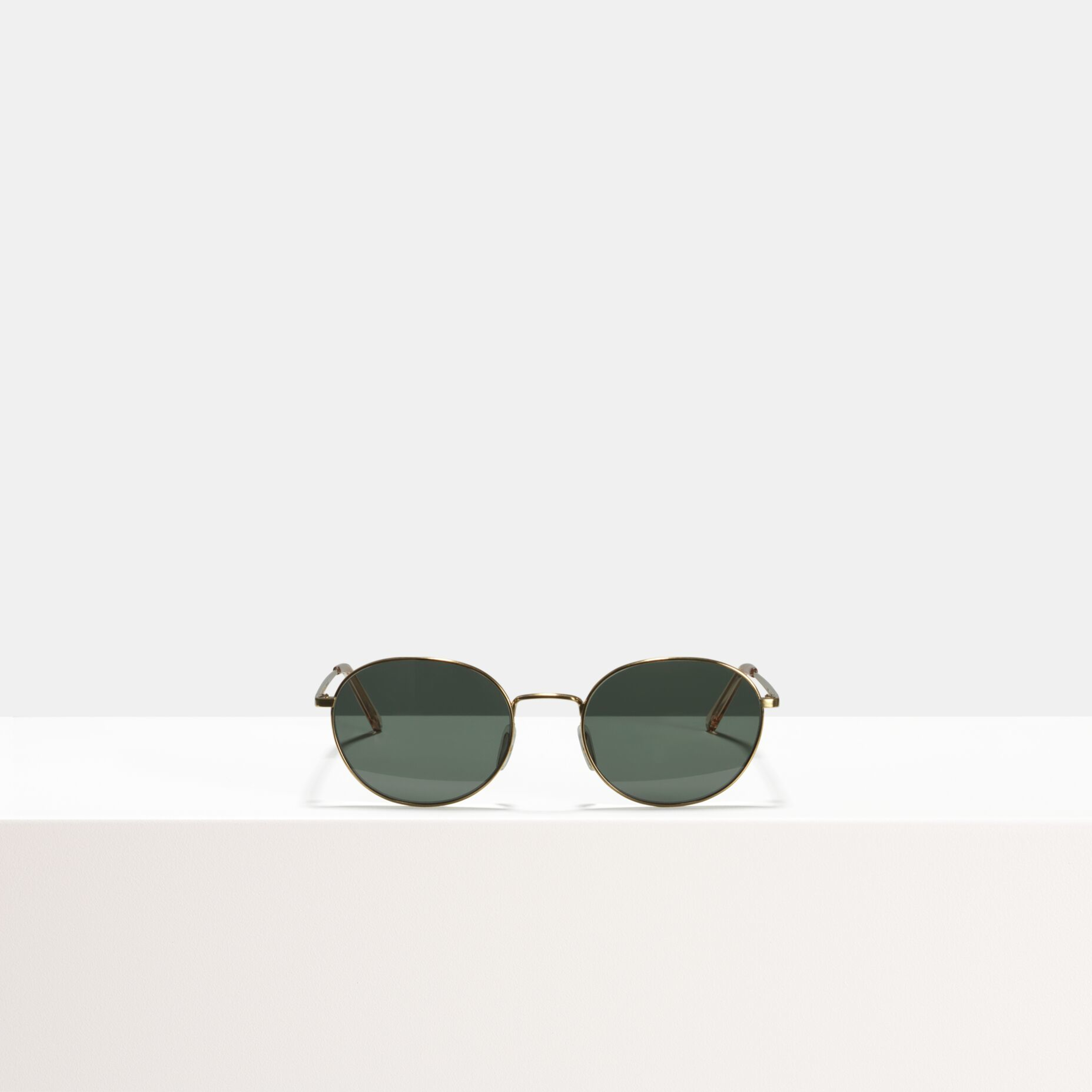 Ace & Tate Solaires | oval métal in Or