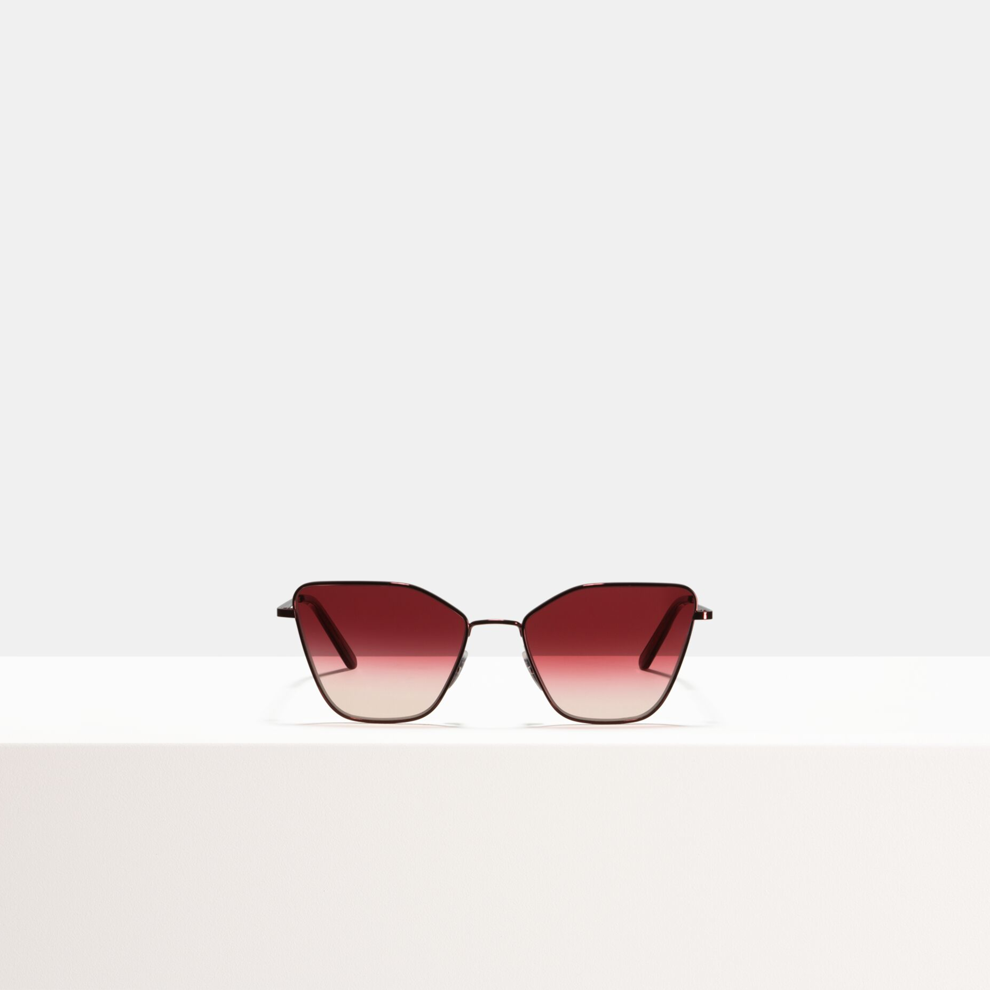 Ace & Tate Sunglasses | rectangle Metal in Red