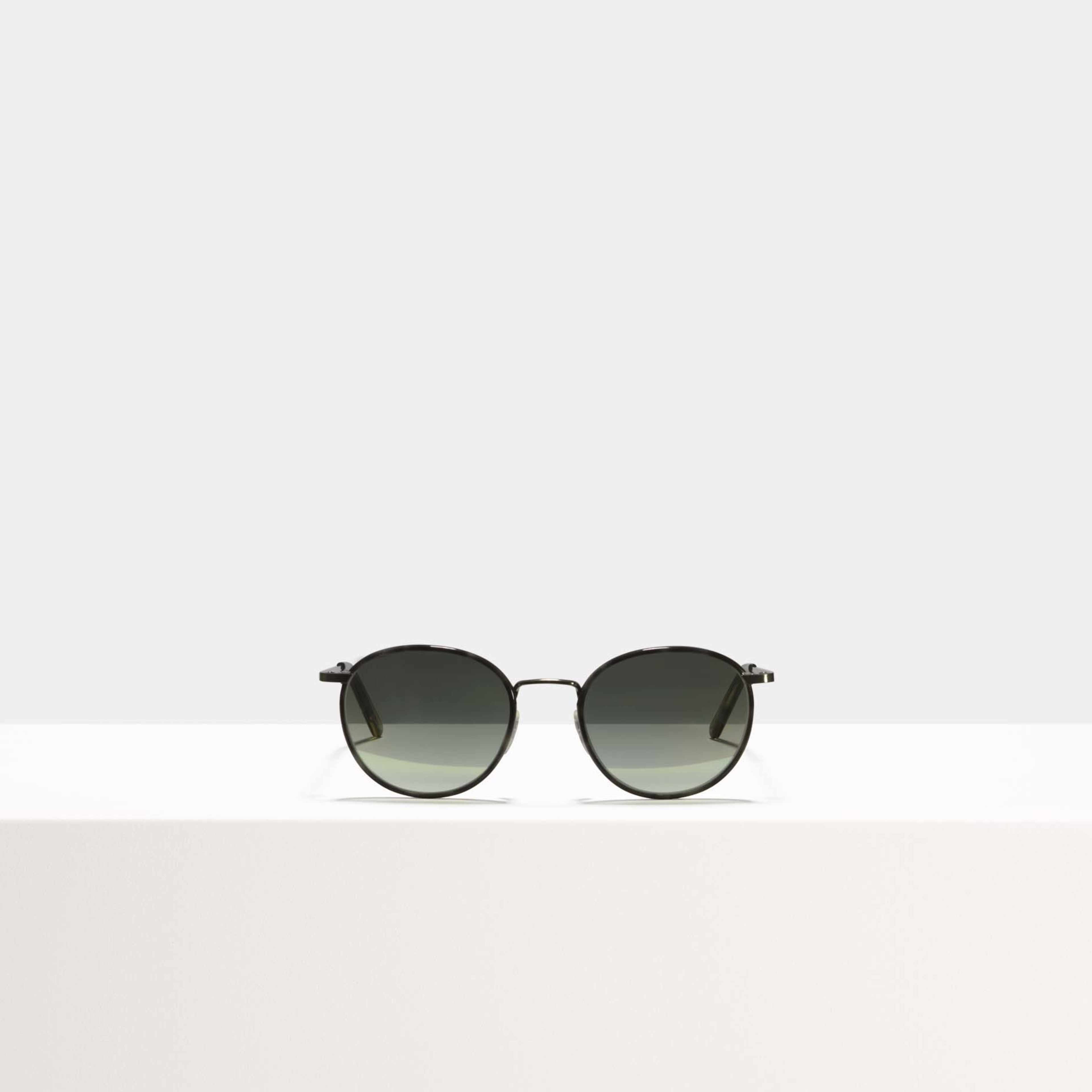 Ace & Tate Sunglasses | Round Metal in Green