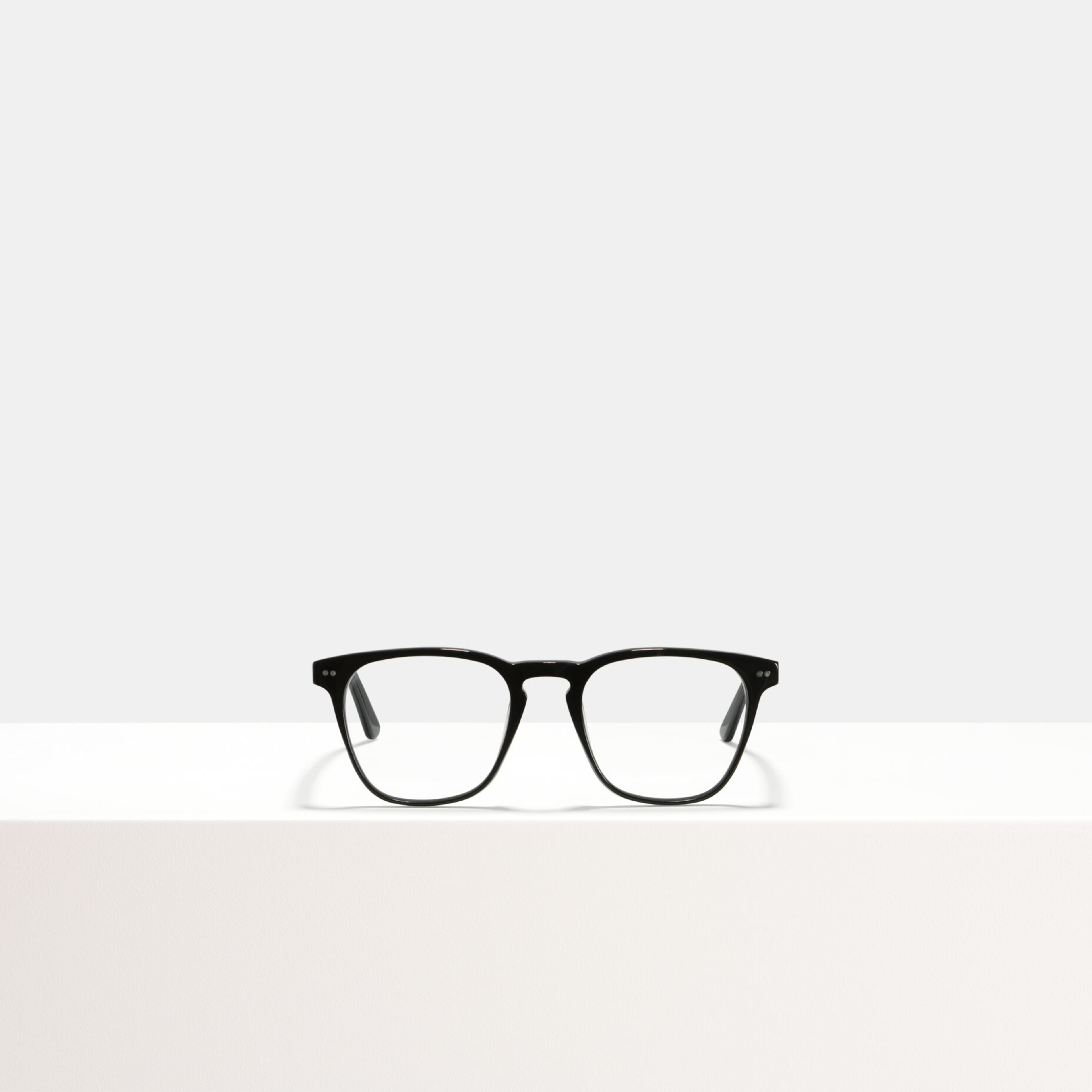 Ace & Tate Glasses | Square Acetate in Black