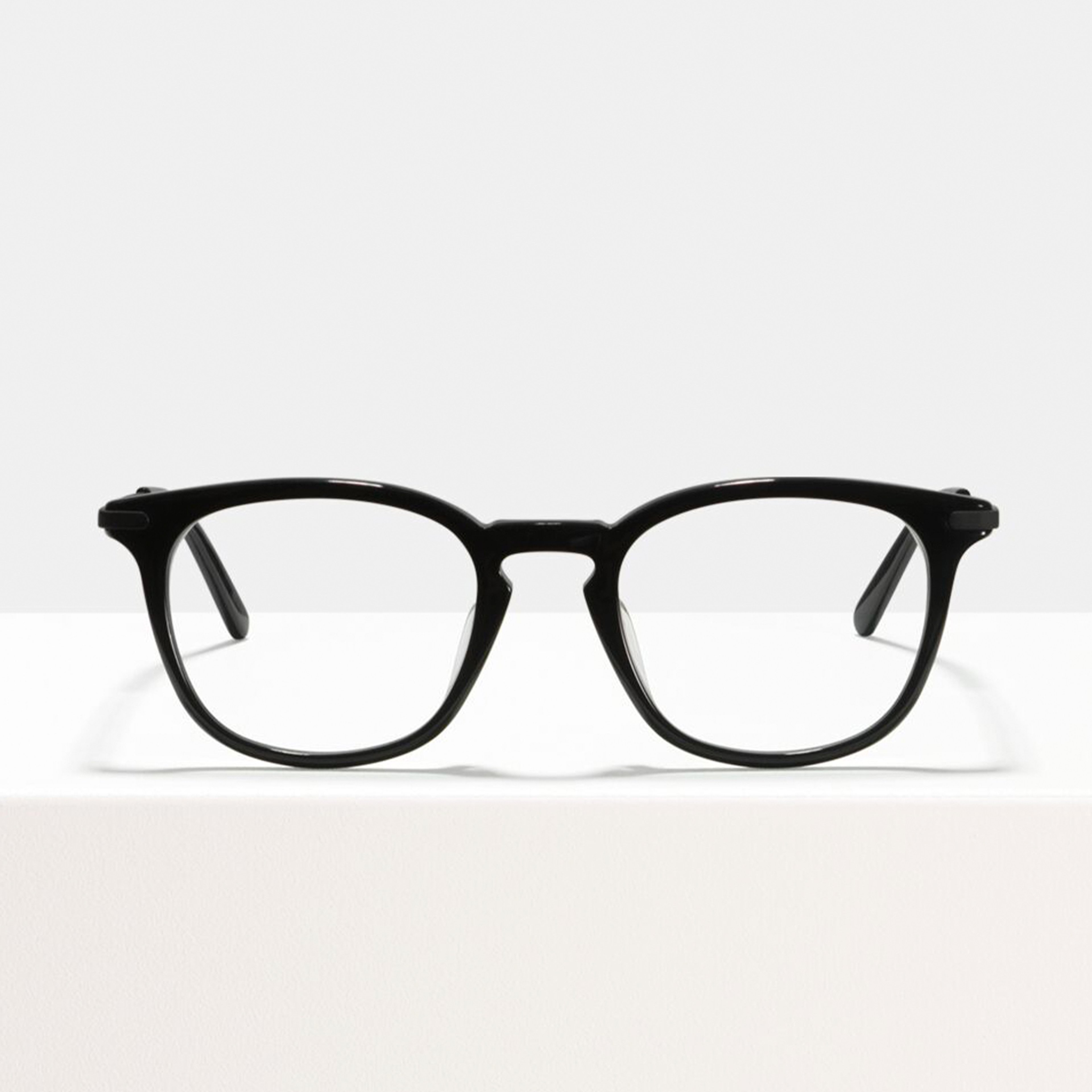 Ace & Tate Brillen | Quadratisch Acetat in Schwarz