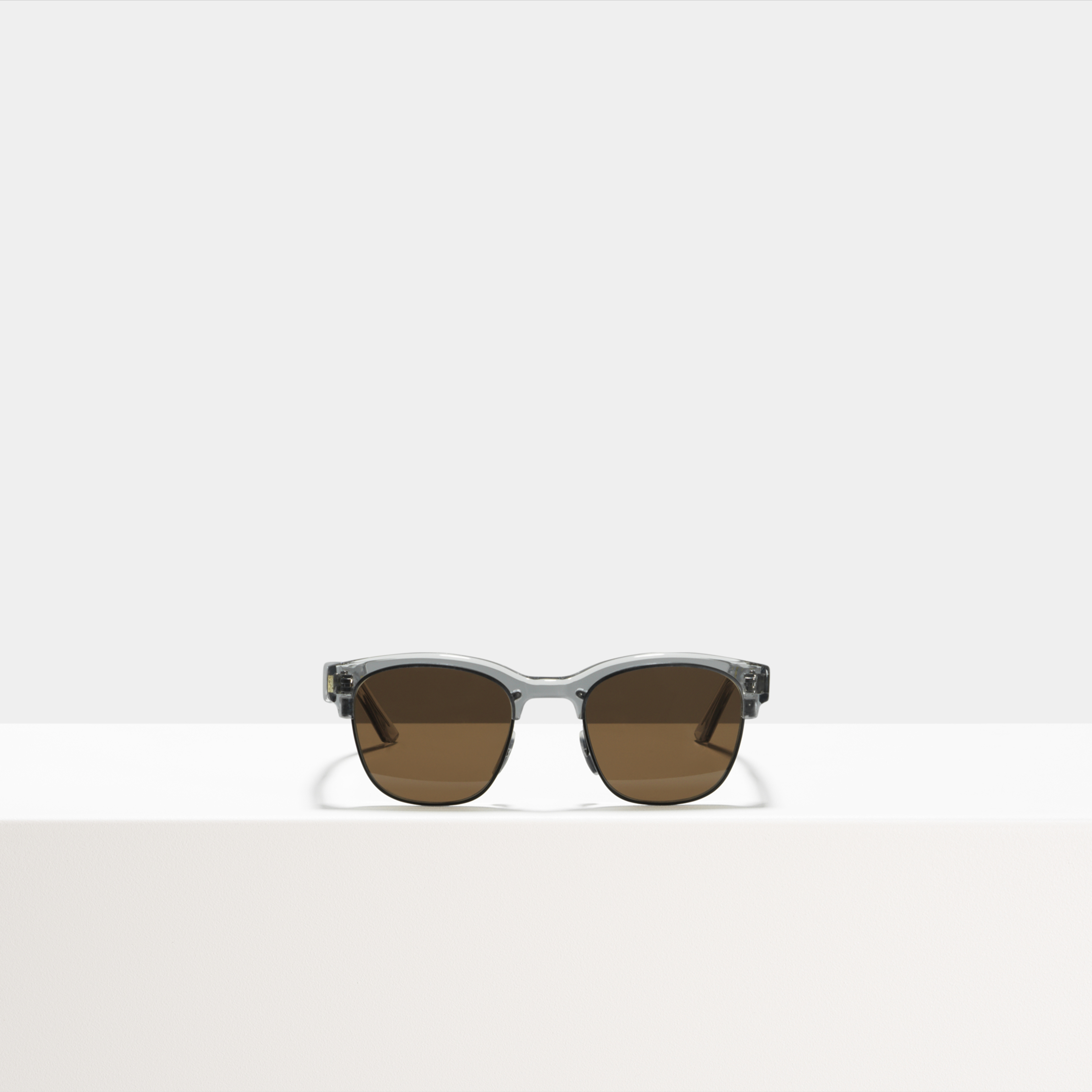 Ace & Tate Sonnenbrillen | Quadratisch Acetat in Schwarz, Transparent, Grau