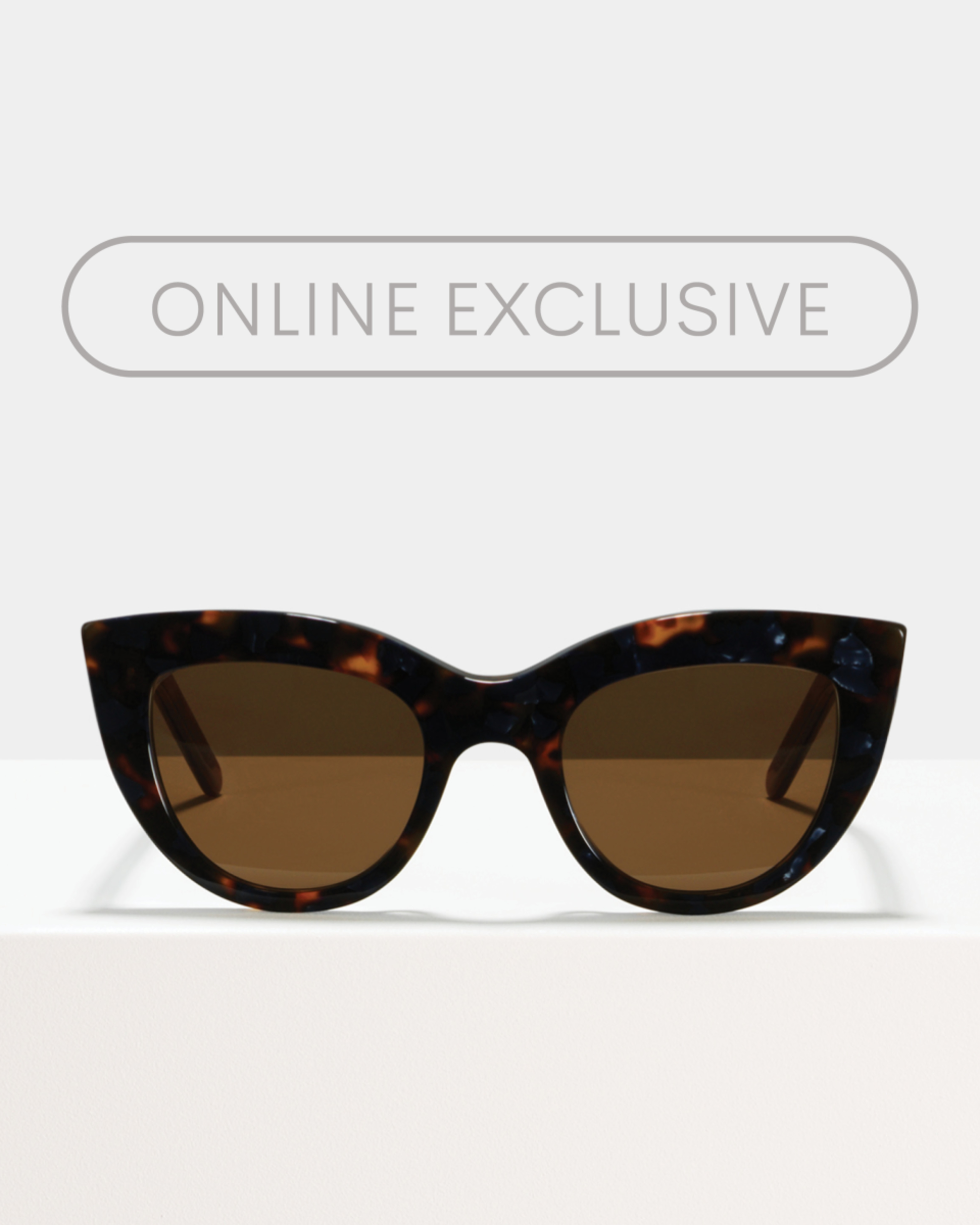 Ace & Tate Sunglasses |  acetaat in Blauw, Bruin, Oranje