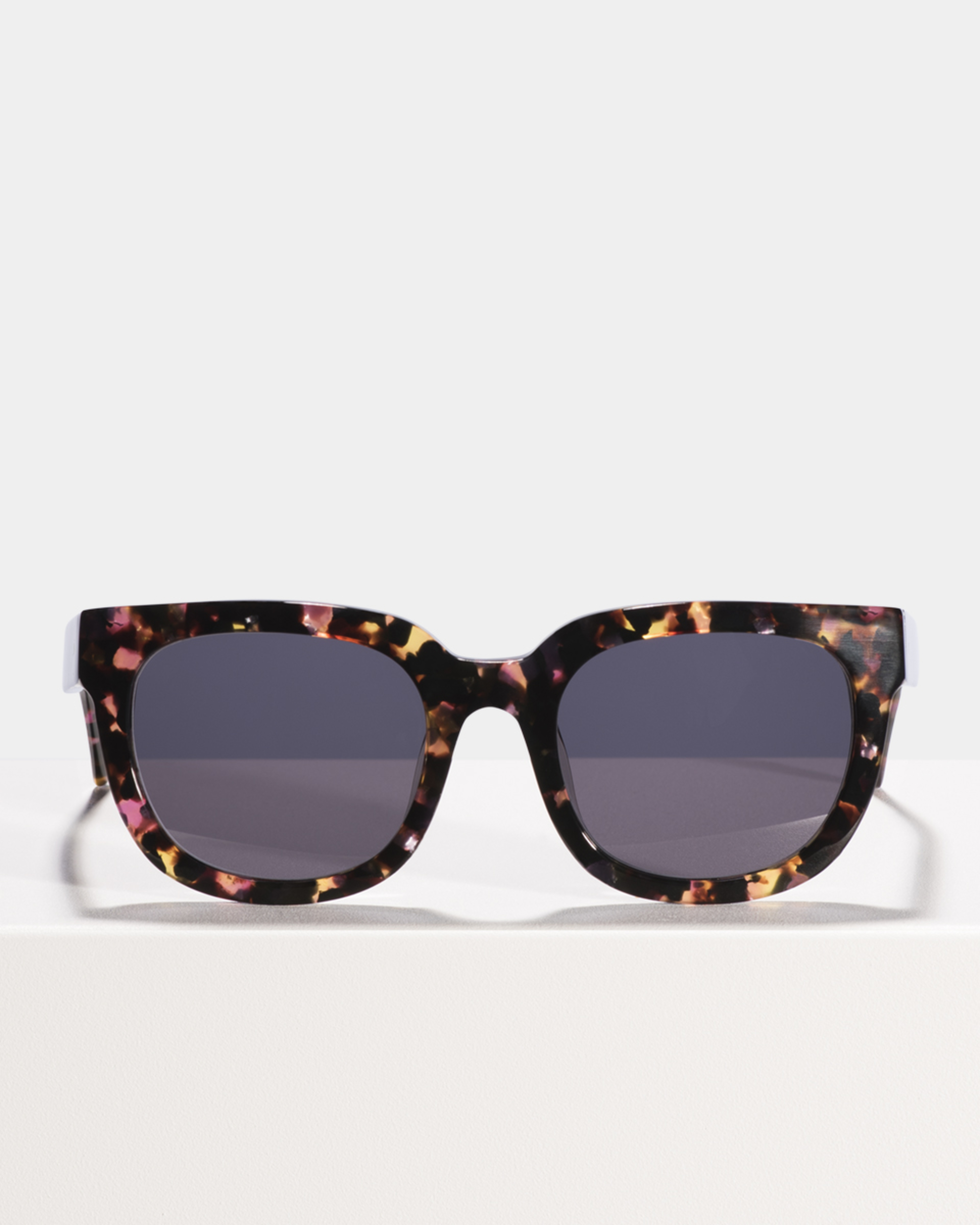 Ace & Tate Sunglasses | vierkant acetaat in Roze, Paars