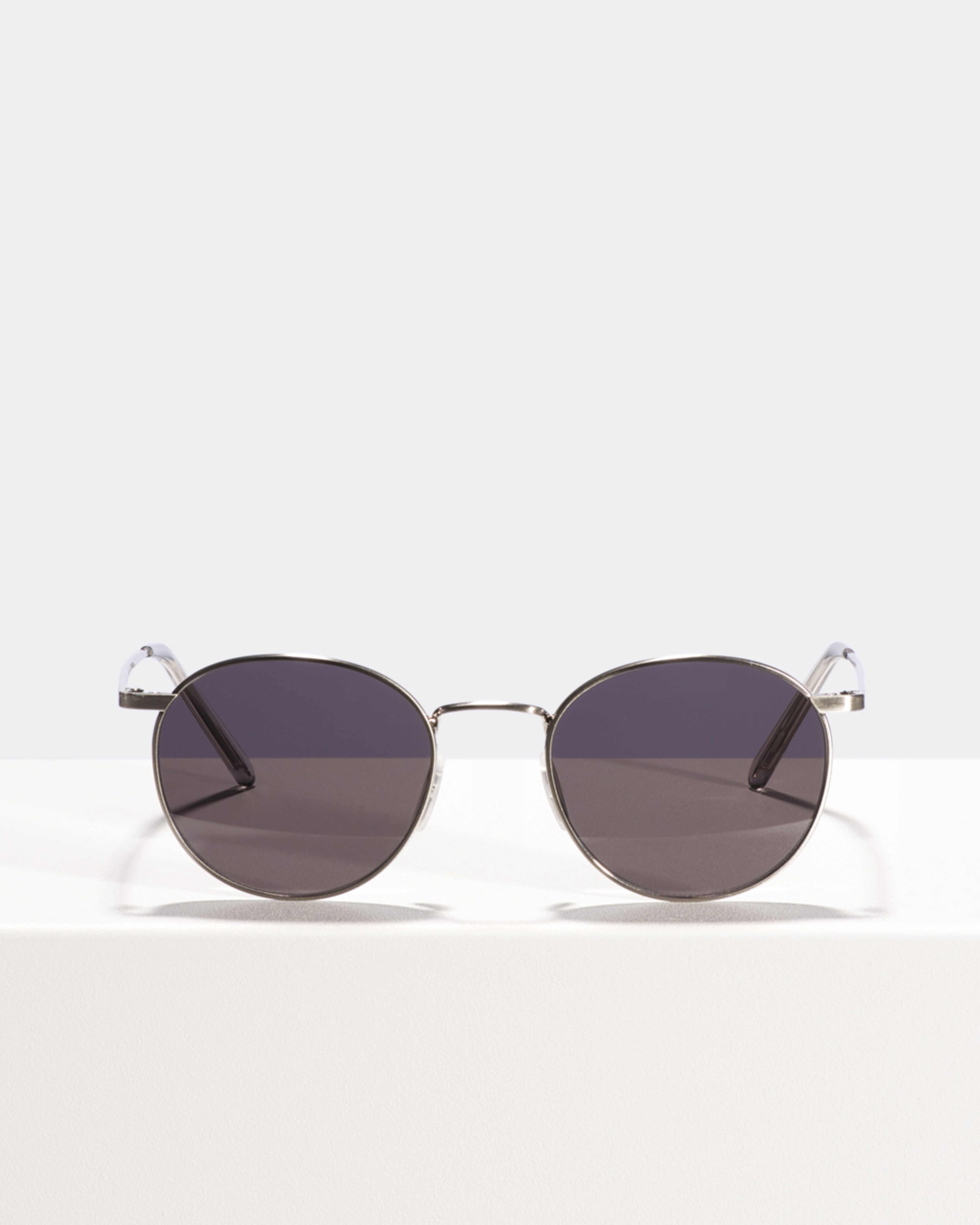 Ace & Tate Sunglasses | round metal in Silver