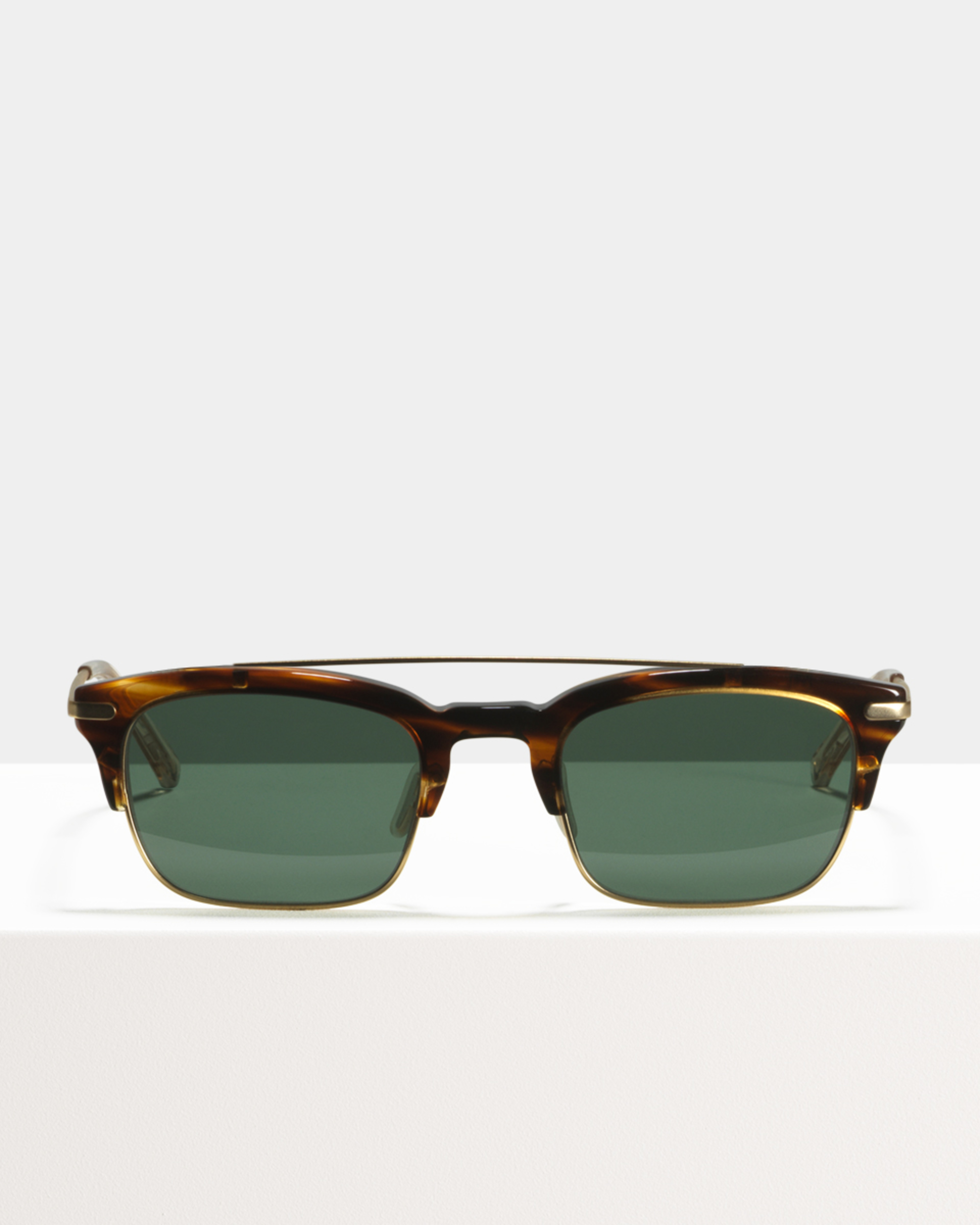 Ace & Tate Sunglasses | rechteckig Verbund in Braun, Orange