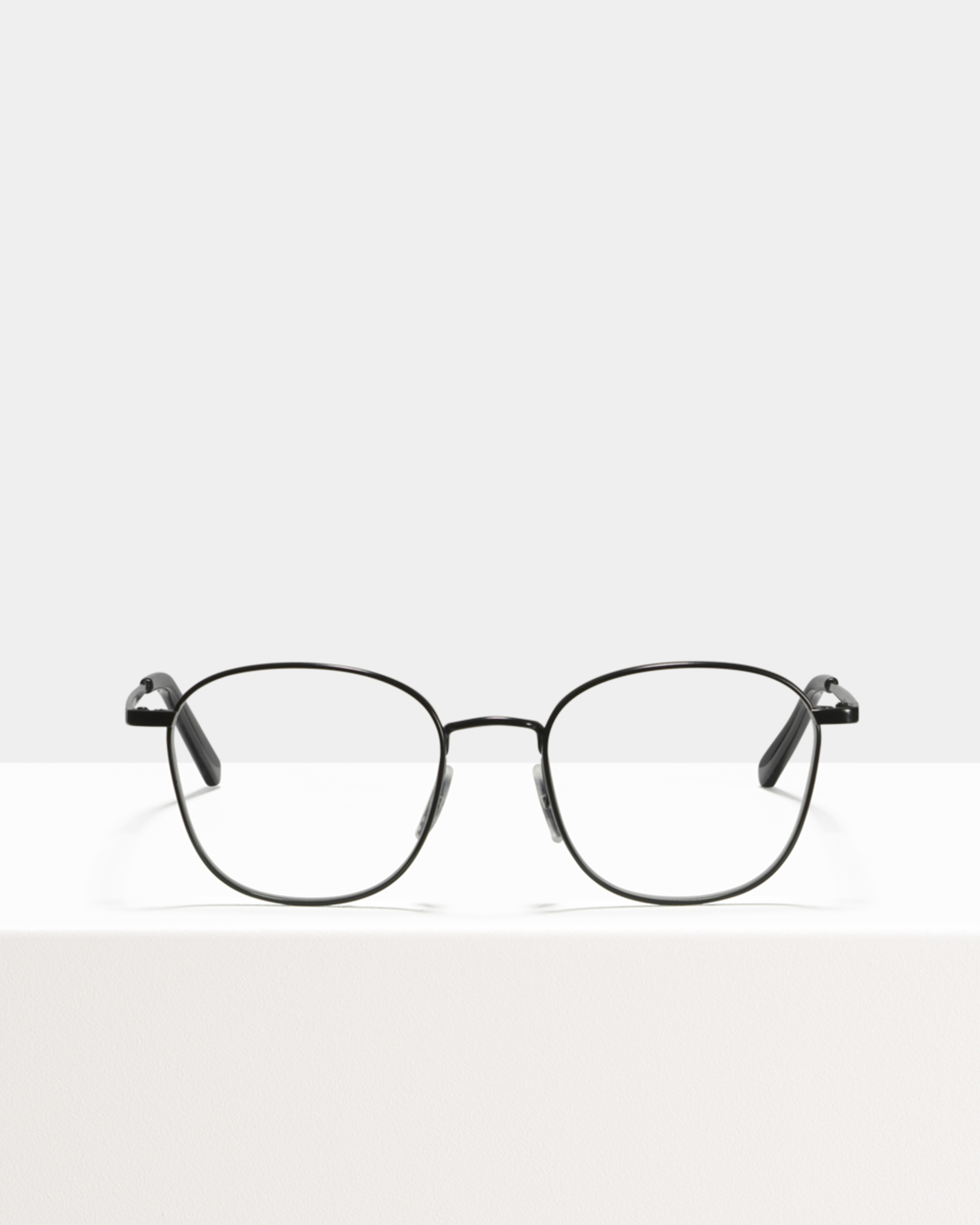 Ace & Tate Glasses | quadratisch Metall in Schwarz