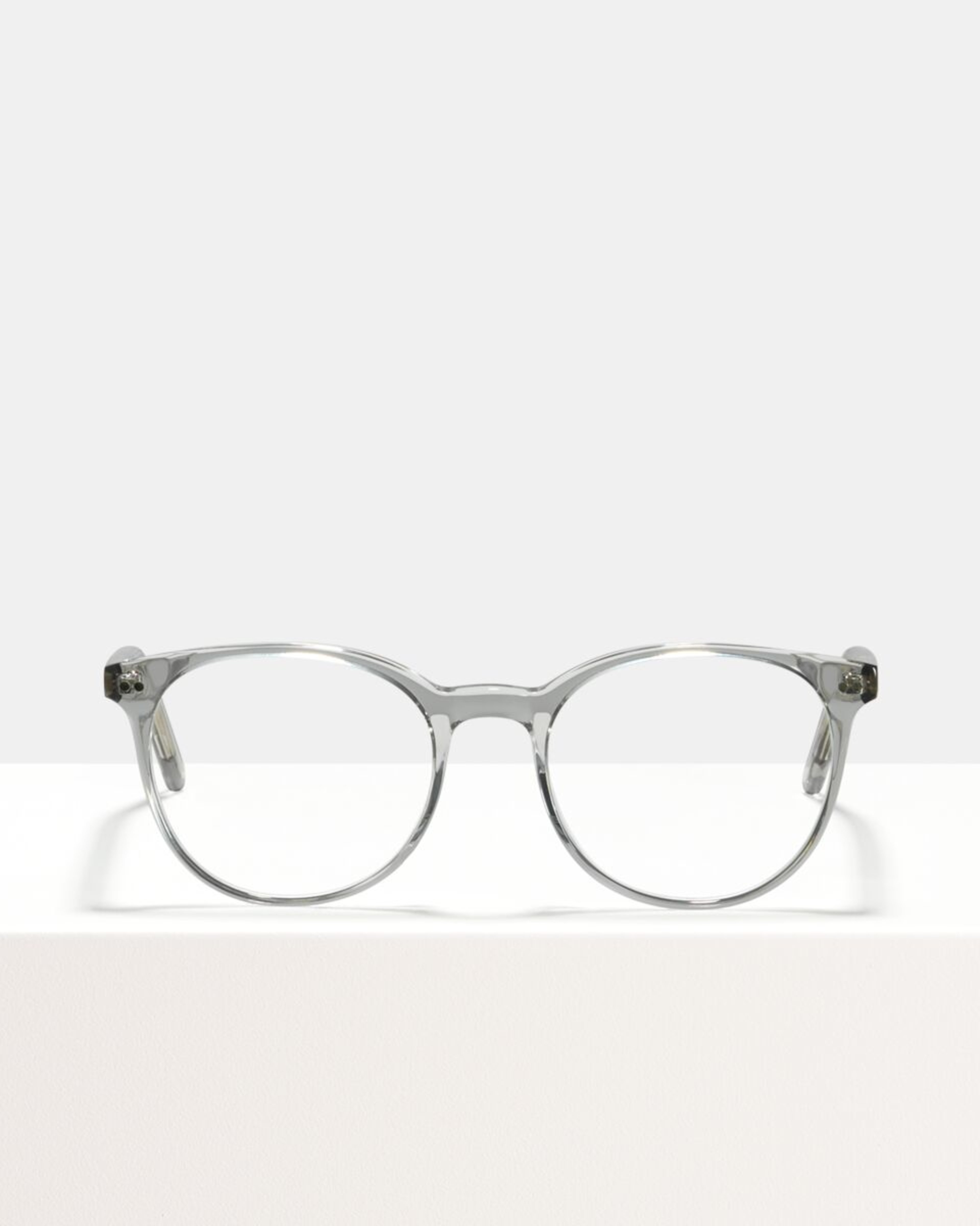 Ace & Tate Glasses | rund Acetat in Transparent, Grau
