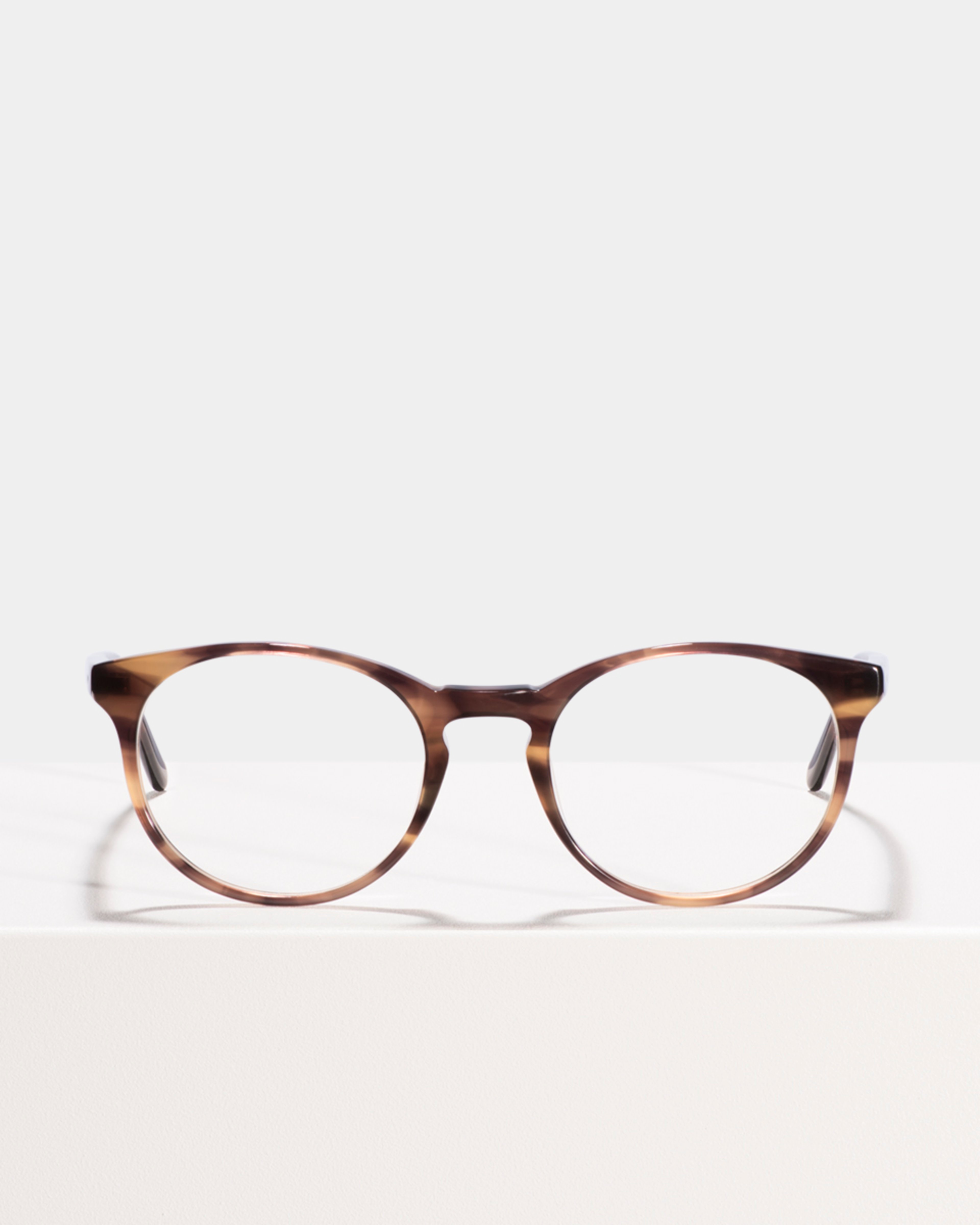Ace & Tate Glasses | ronde acétate in Beige, Marron
