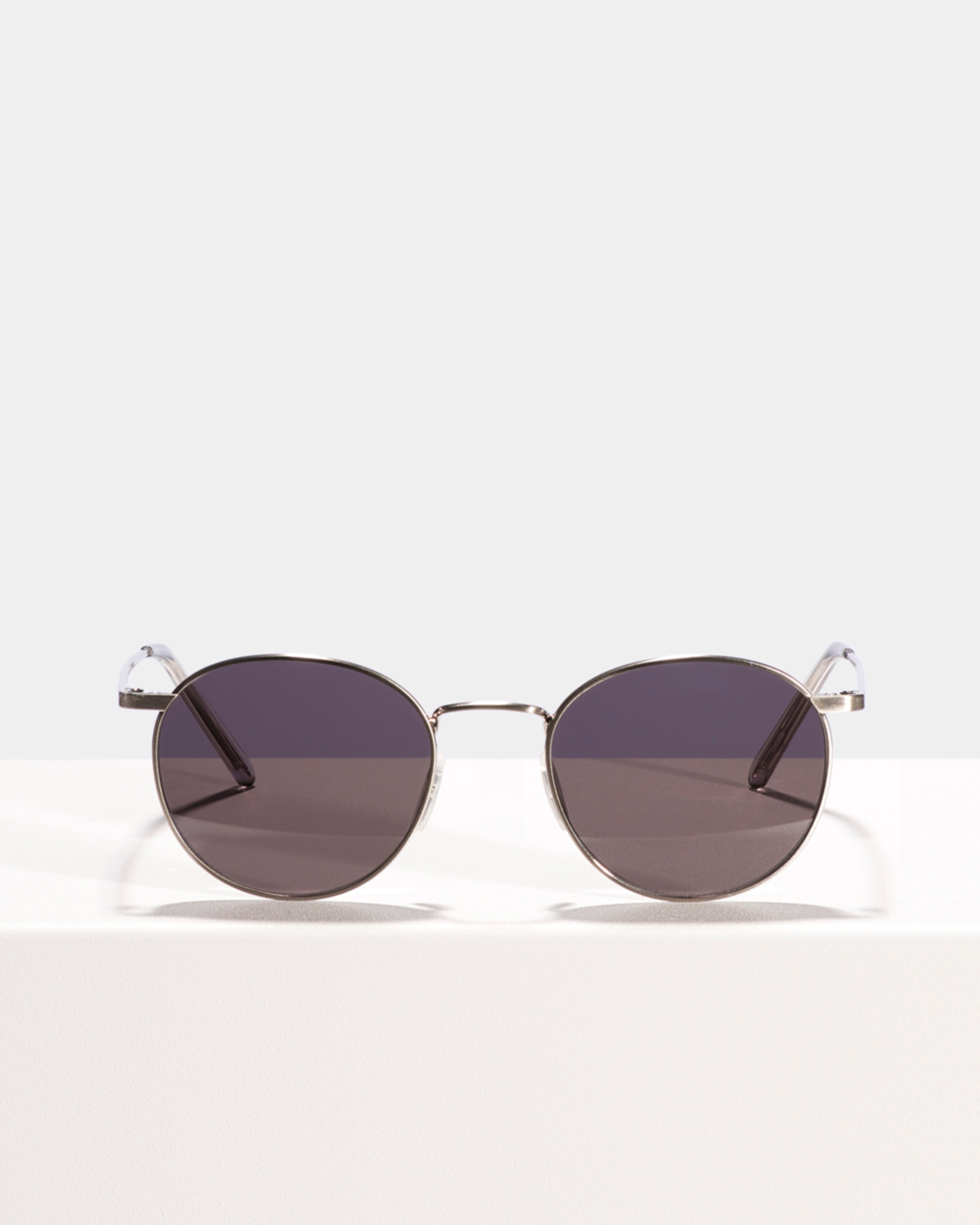 Ace & Tate Sunglasses | round titanium in Silver
