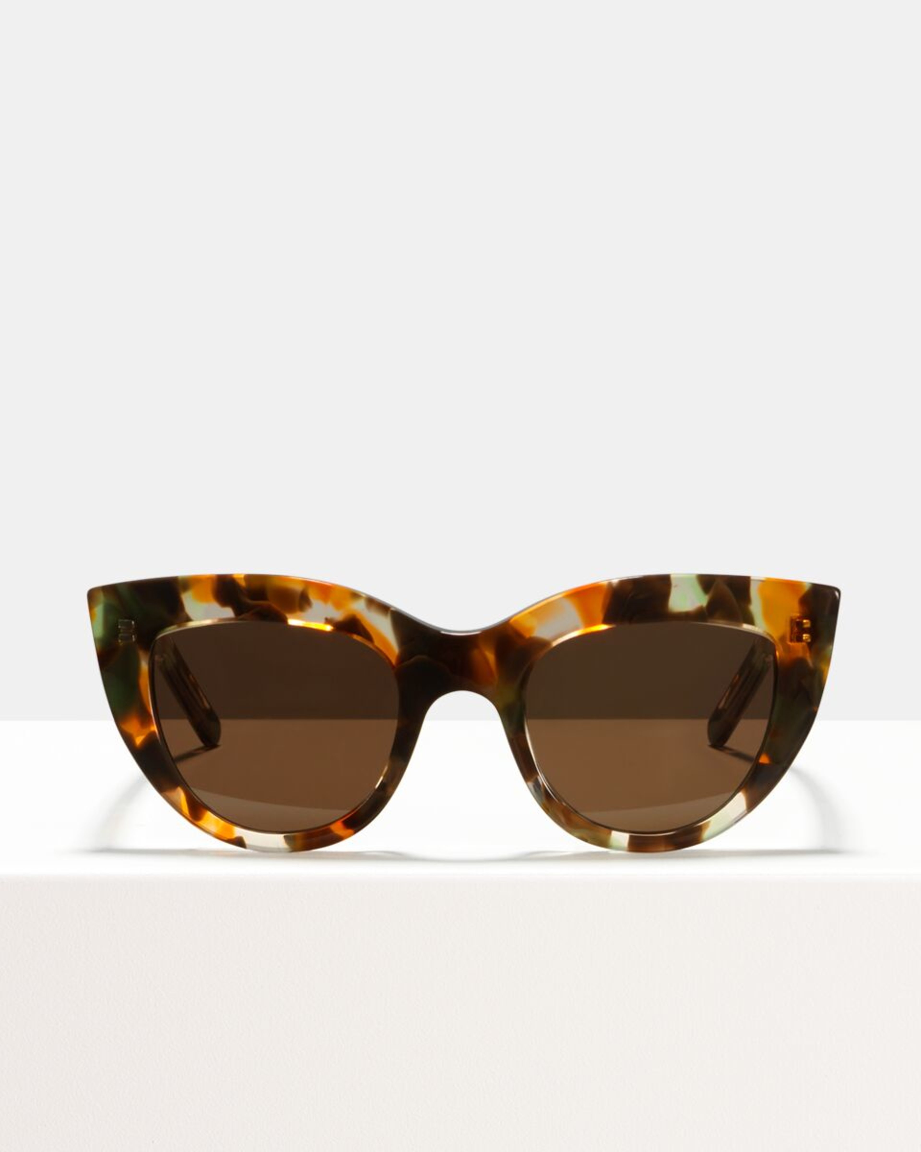 Ace & Tate Sunglasses |  acetaat in Bruin, Groen, Oranje