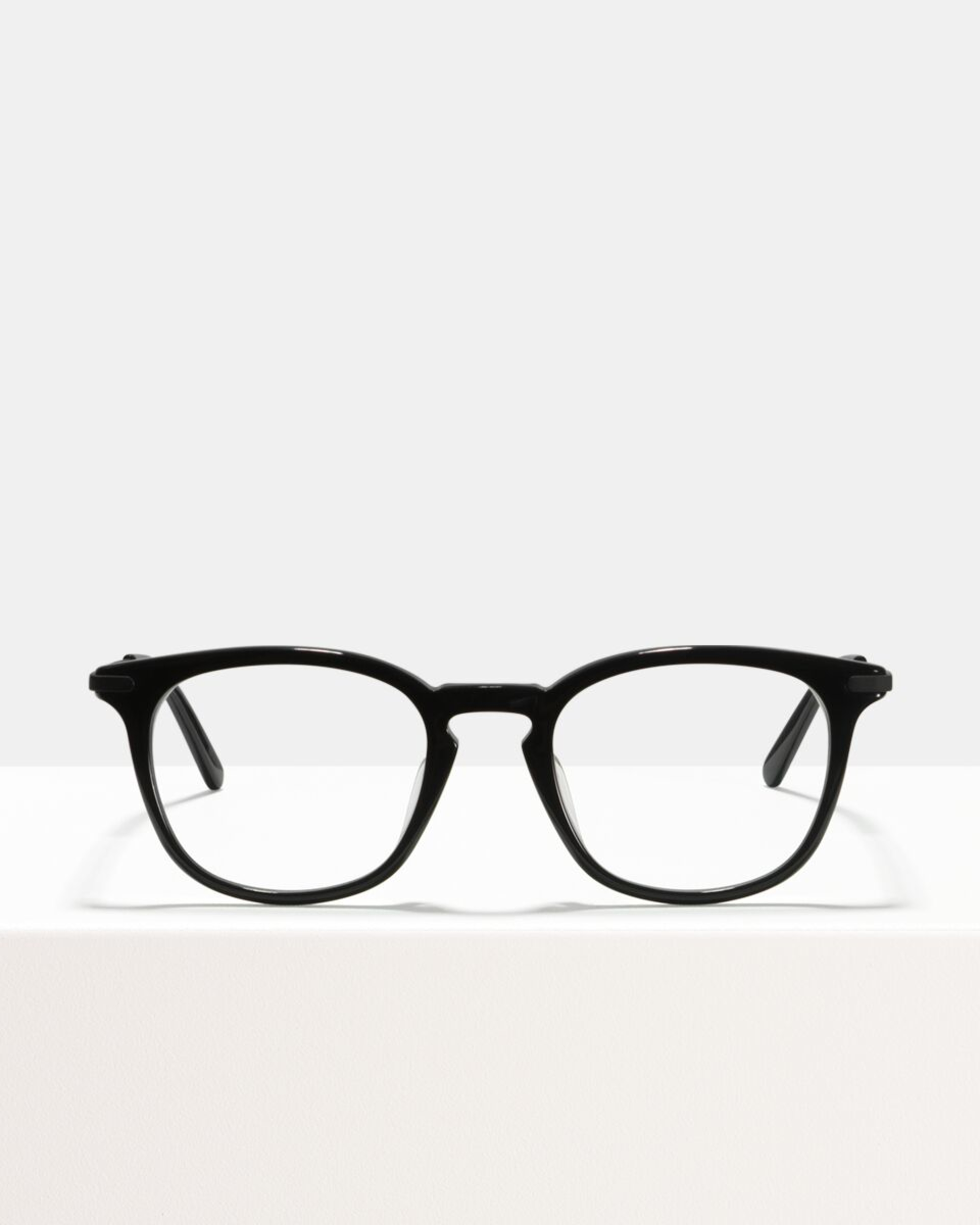 Ace & Tate Glasses | carrée acétate in Noir