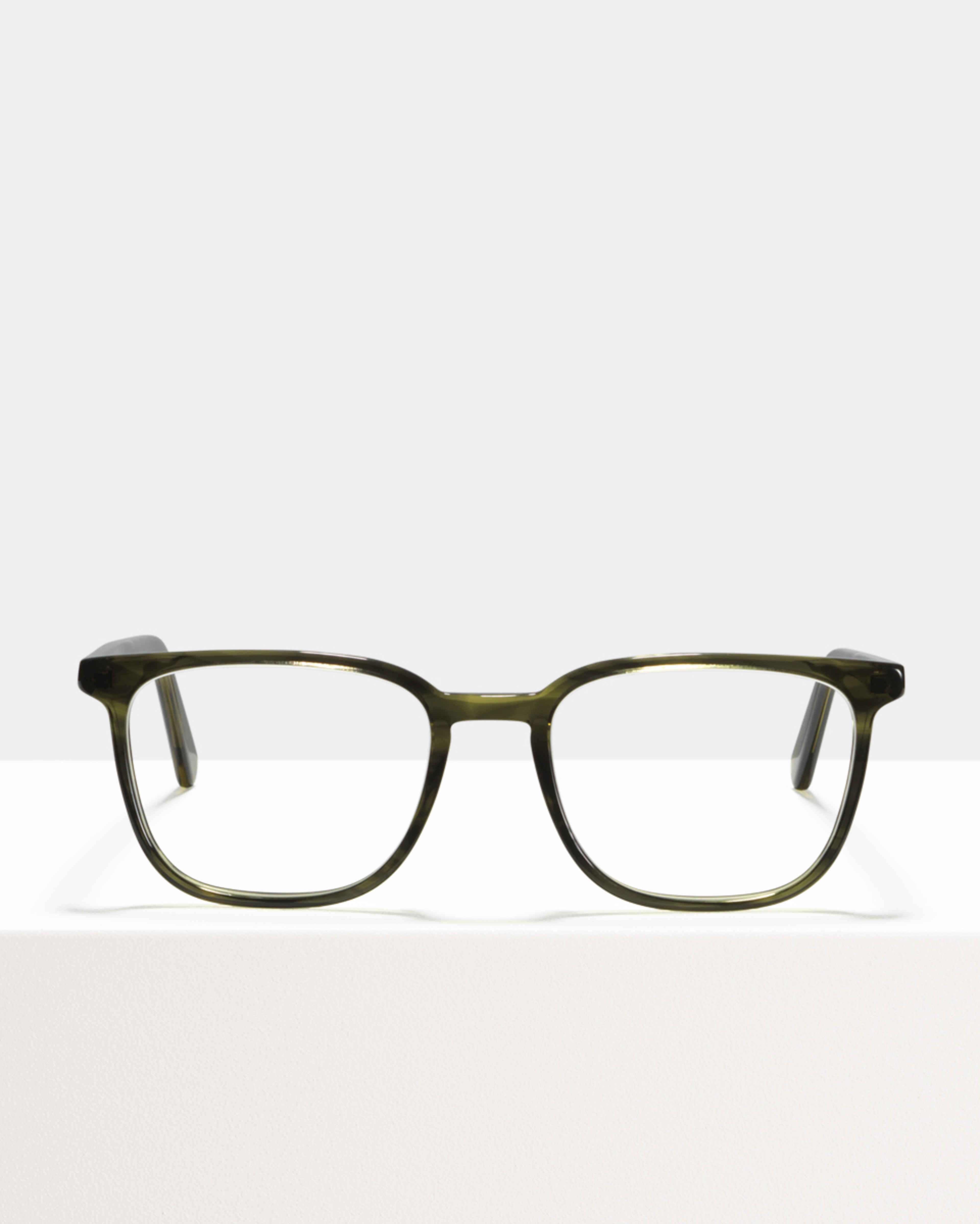 Ace & Tate Glasses | rechteckig Acetat in Grün