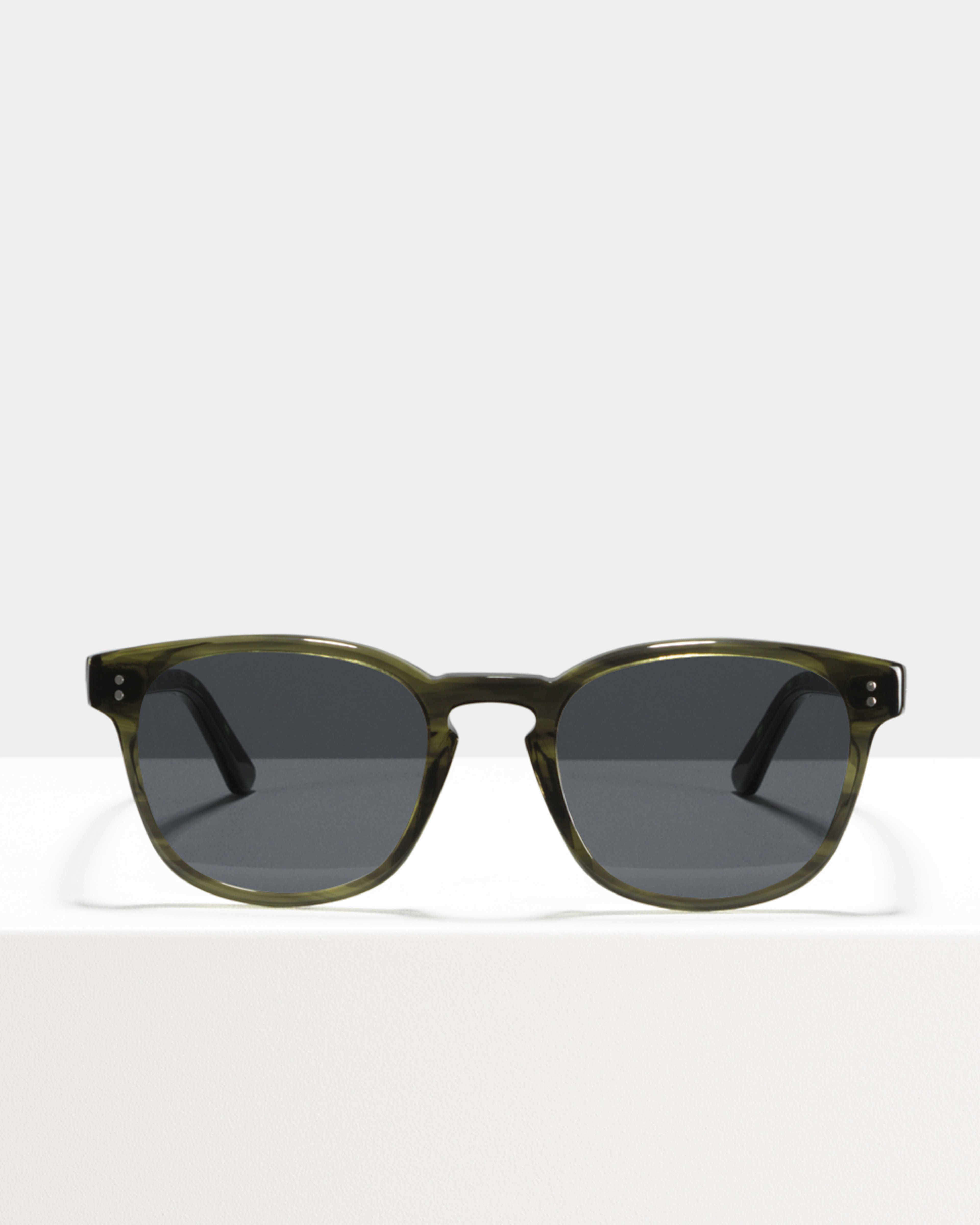 Ace & Tate Sunglasses | carrée acétate in Vert