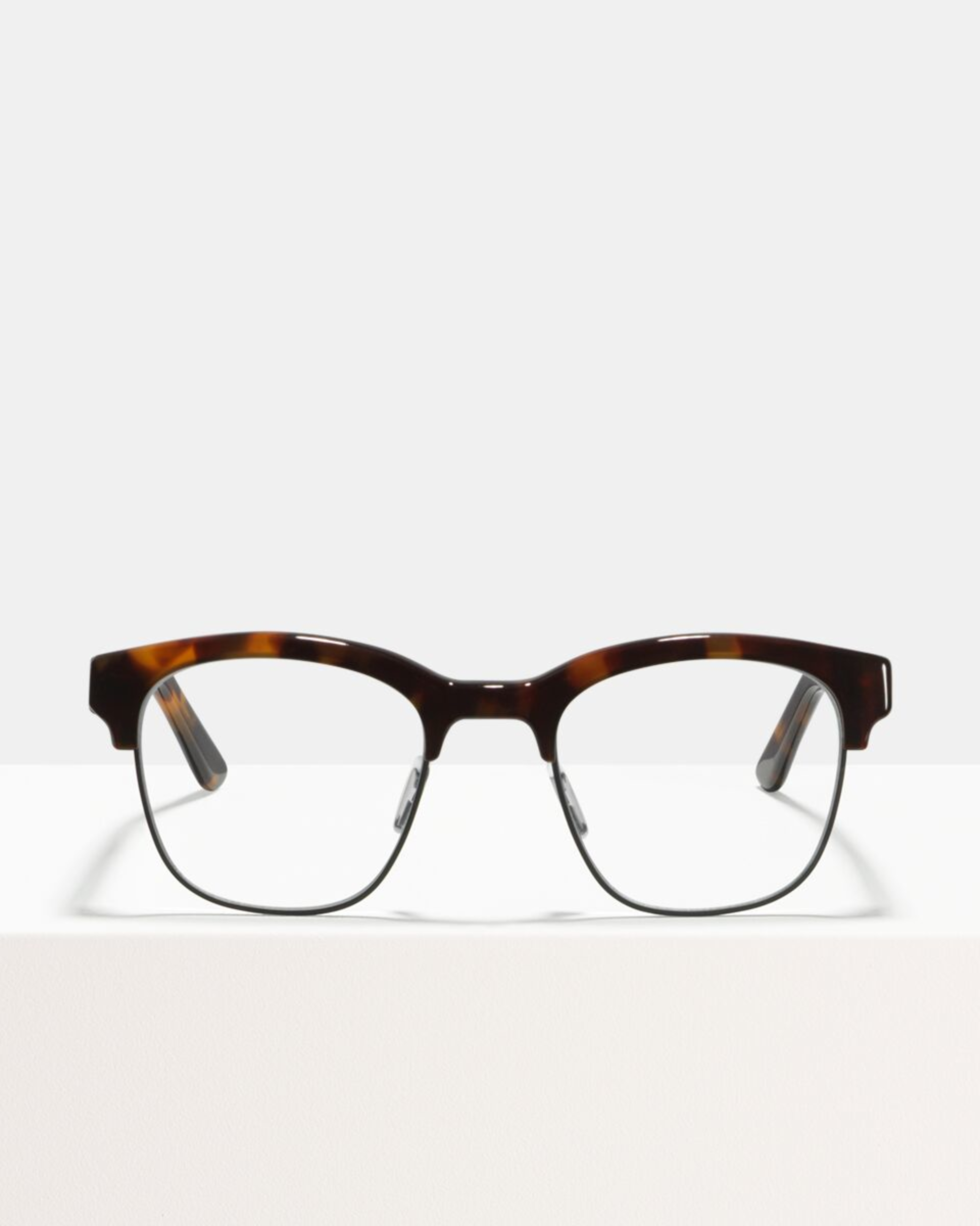 Ace & Tate Glasses | square metal in Brown, Orange, Yellow