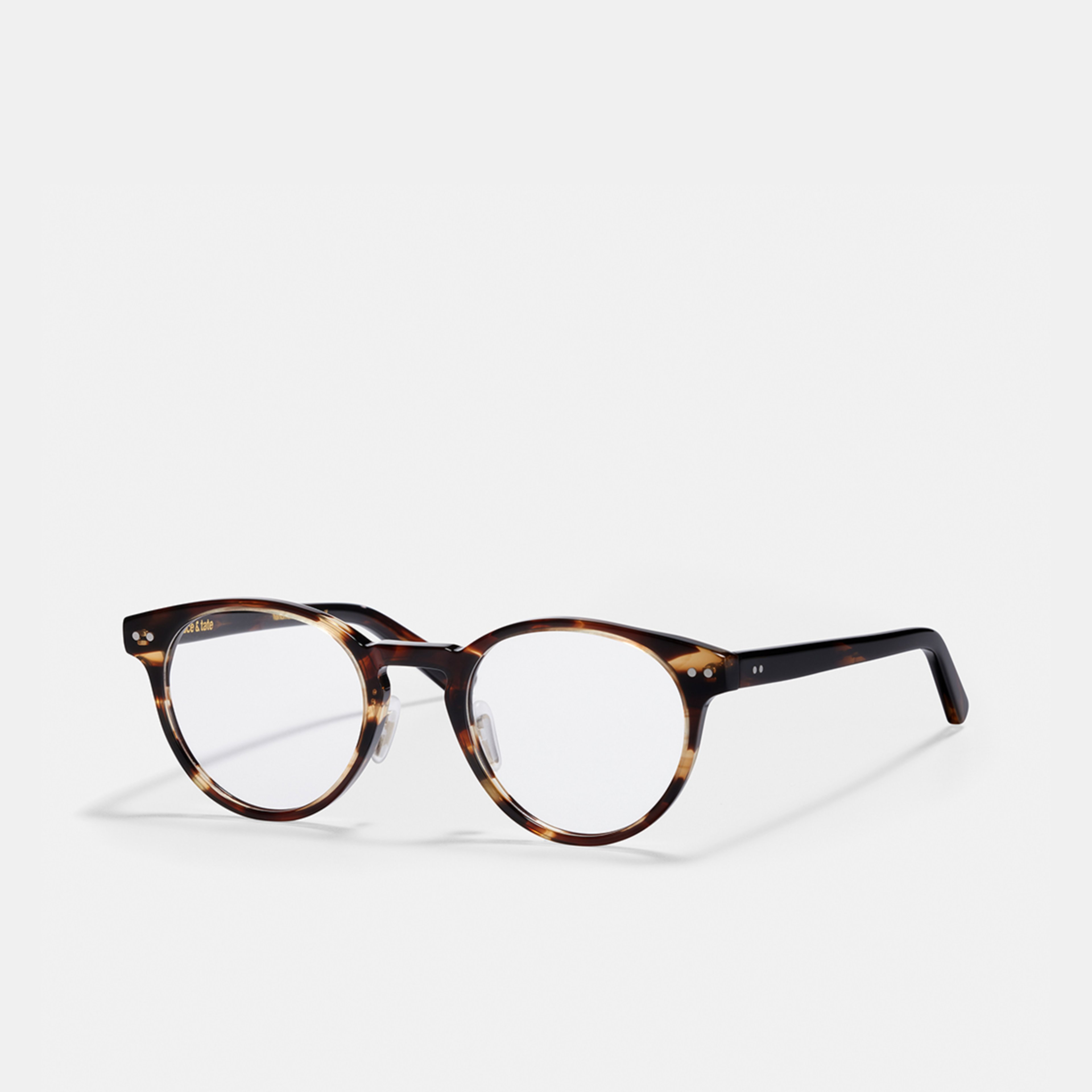 Ace & Tate Glasses | Round Acetate in 