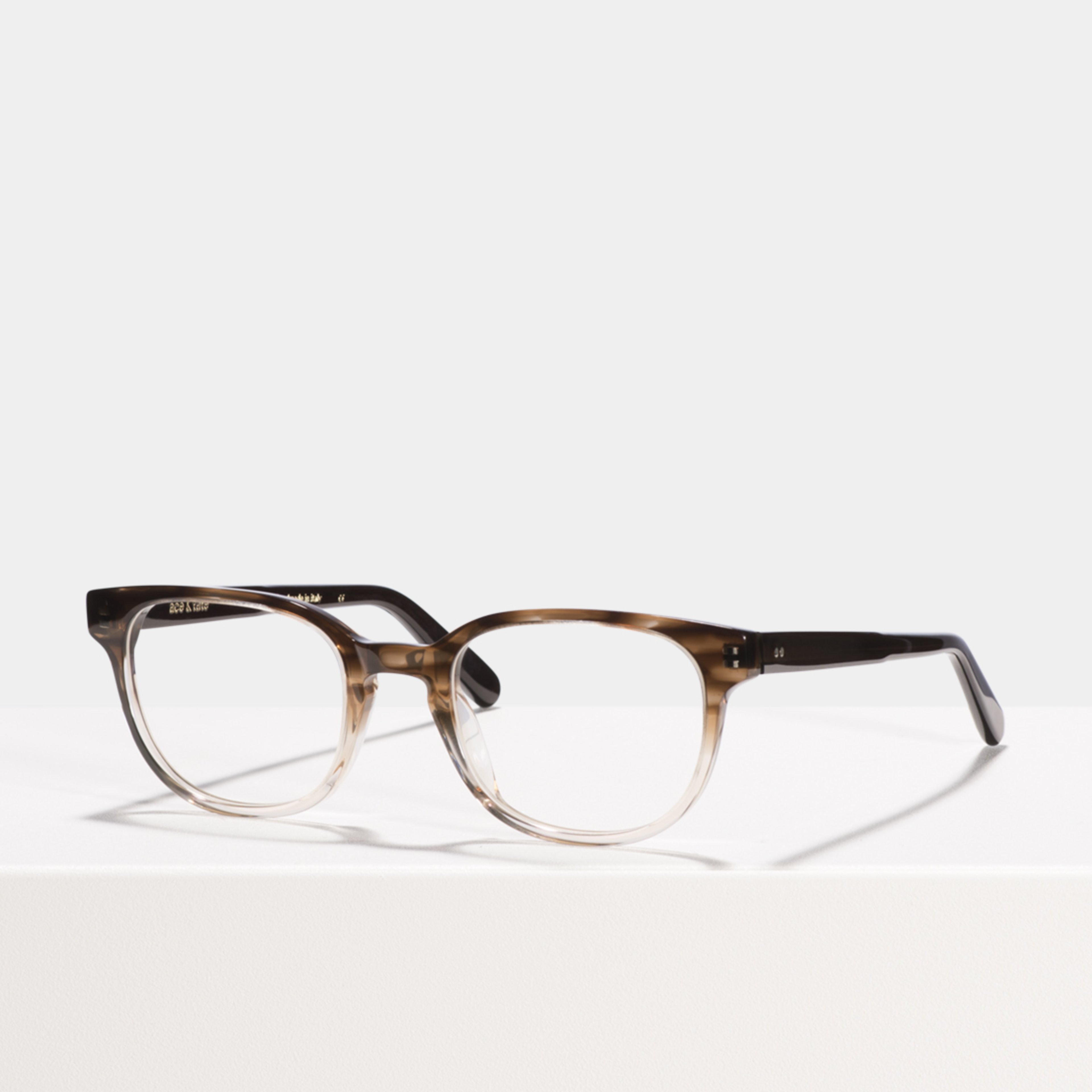 Ace & Tate Optiques | oval acétate in Marron, Clair