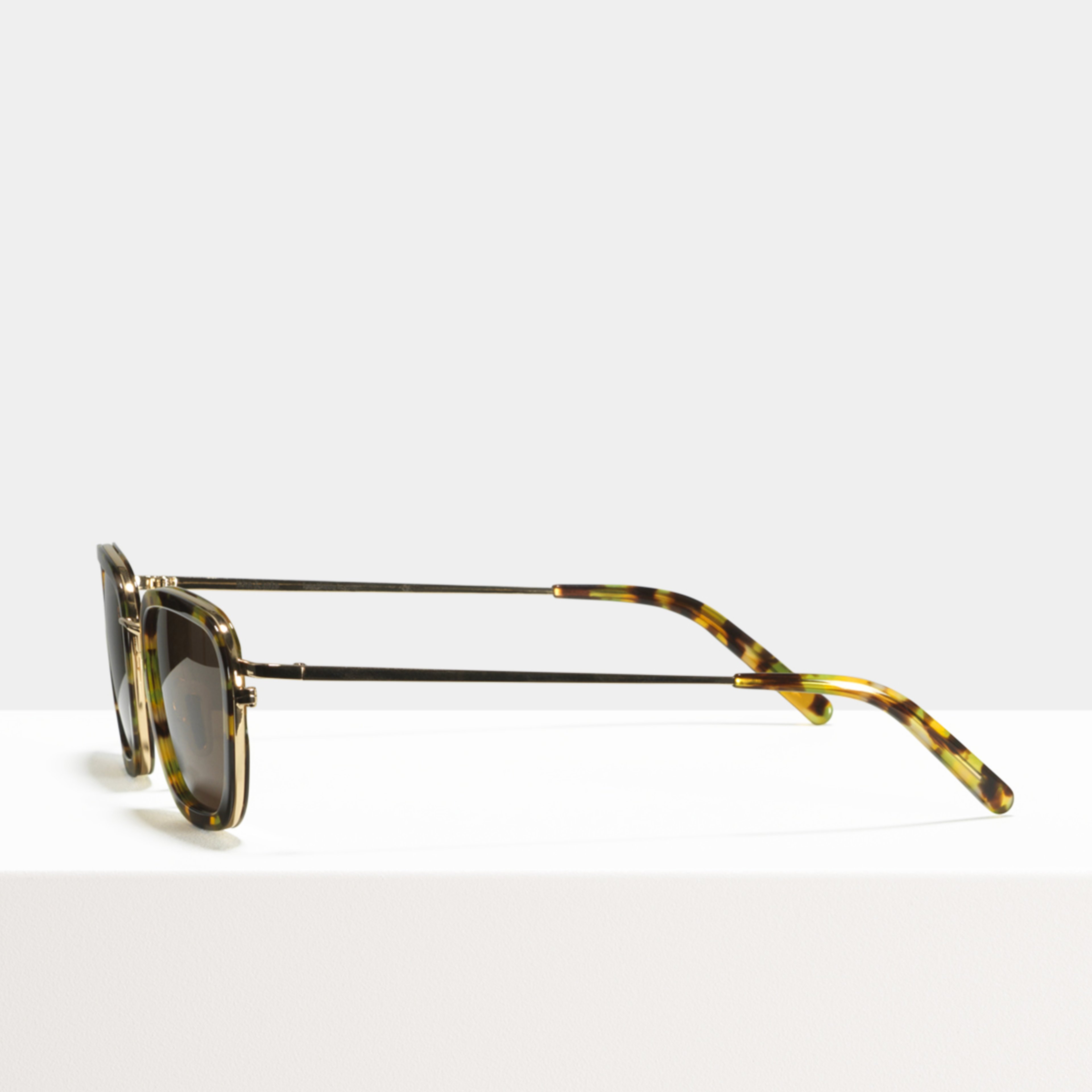 Ace & Tate Sunglasses | square combi in Brown, Green, Yellow
