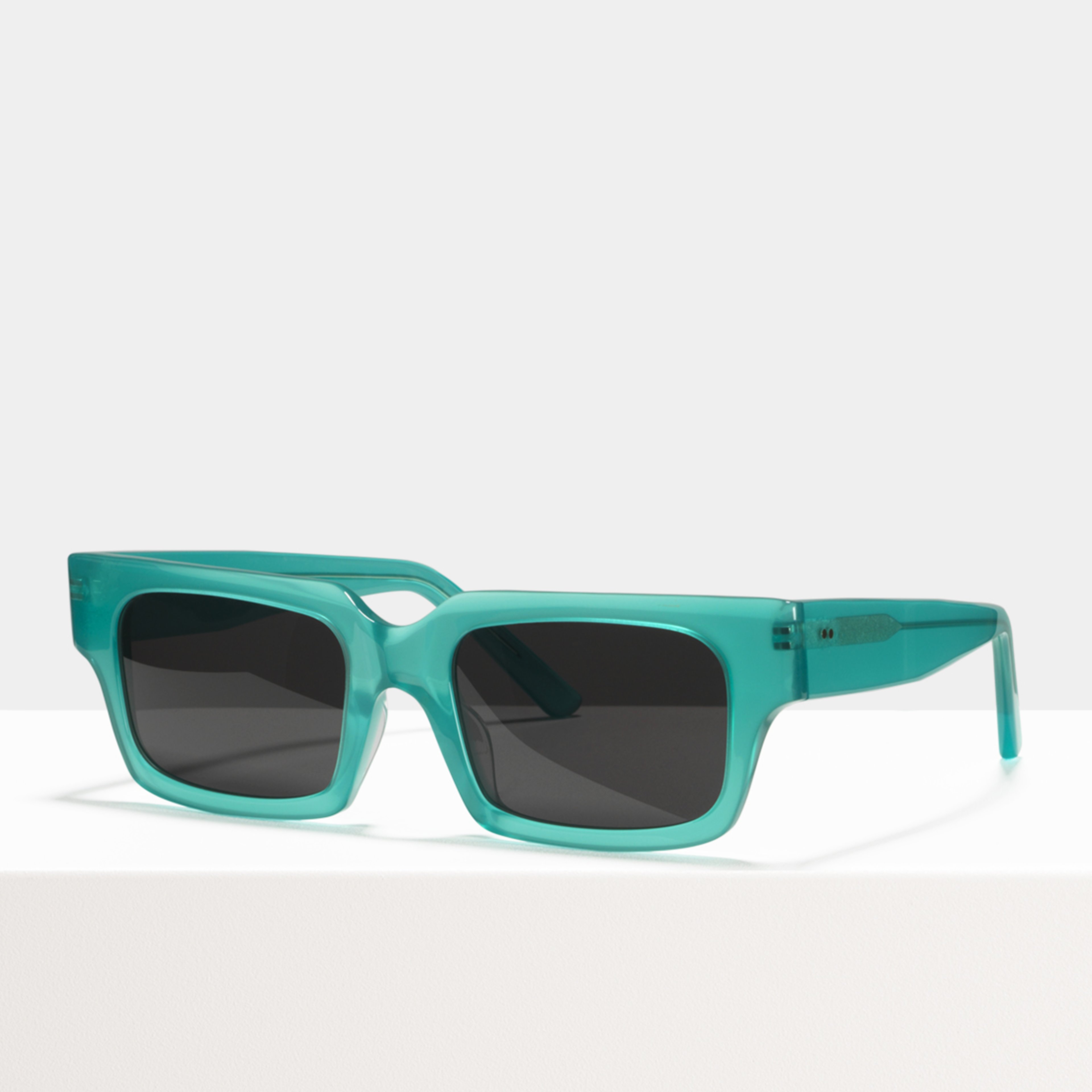 Ace & Tate Sunglasses | rectangle acetate in Blue, Green