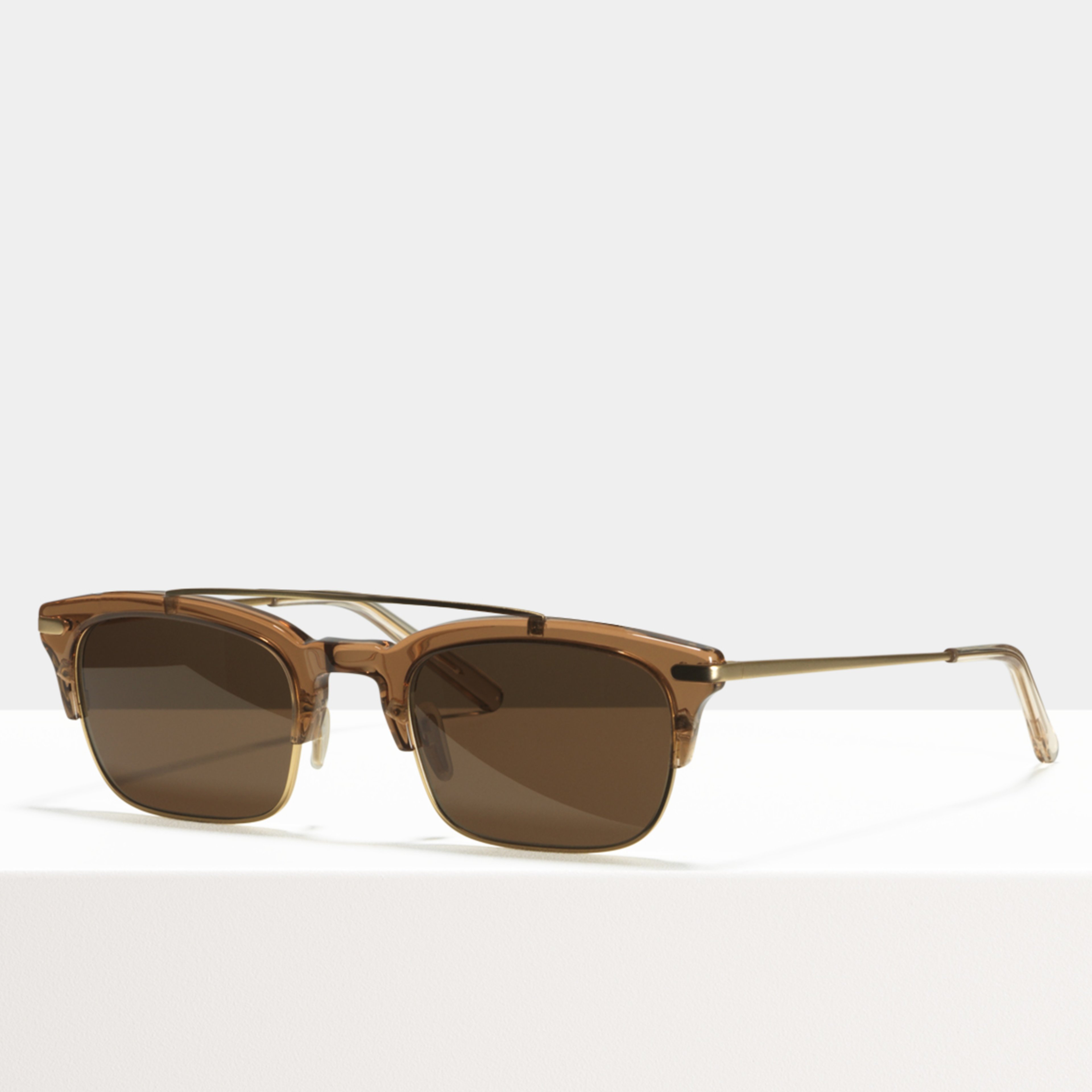 Ace & Tate Solaires | rectangulaire combinaison in Marron