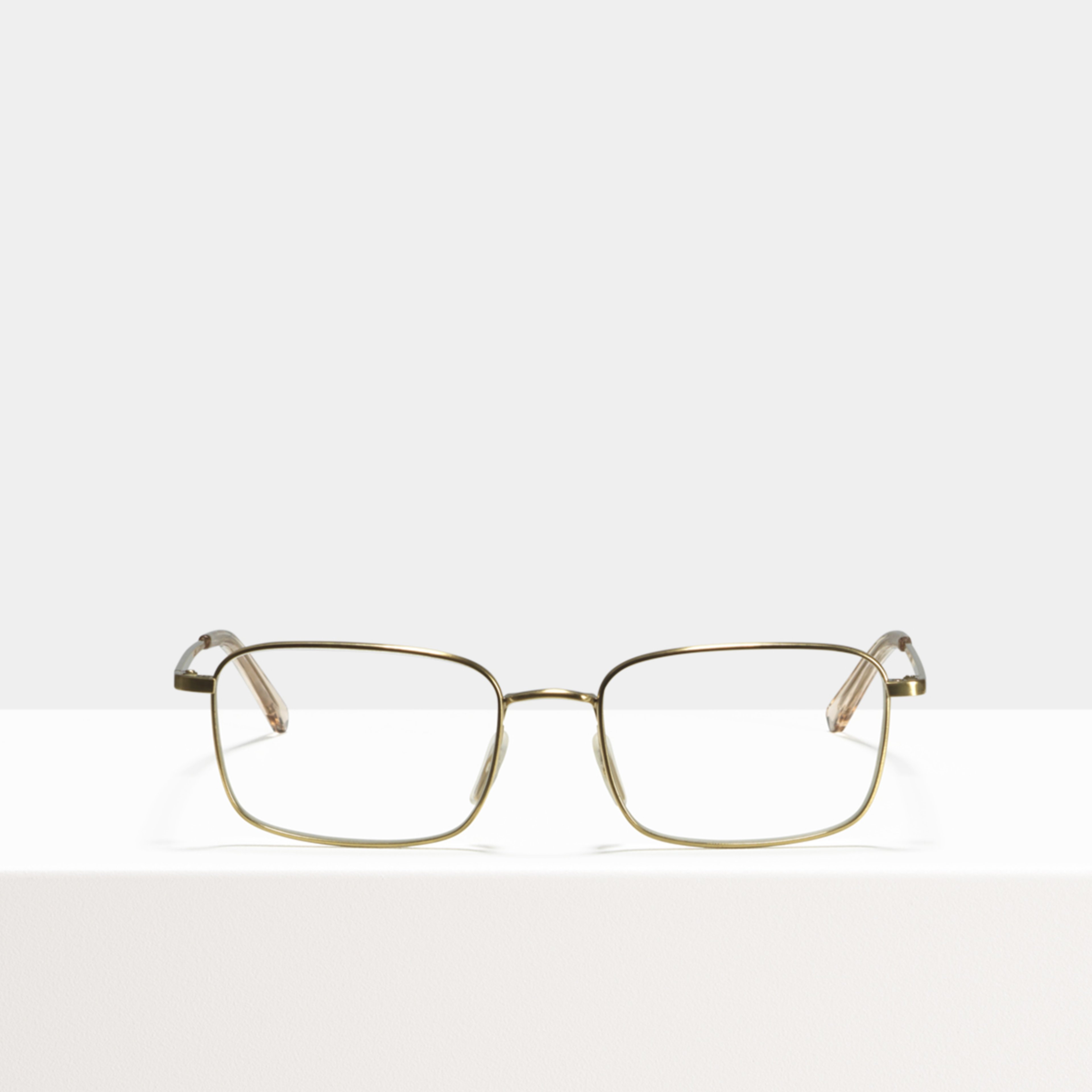 Ace & Tate Glasses | rectangle titanium in Gold